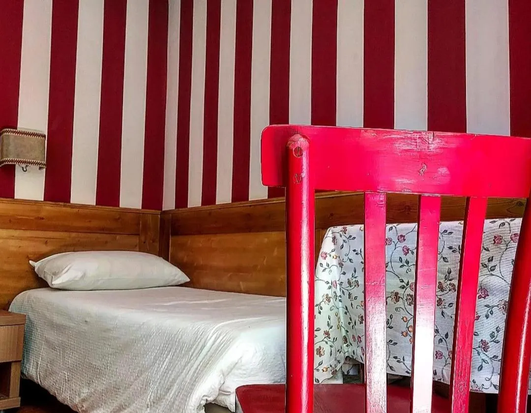 Bedroom, Bed in Hotel Paganella