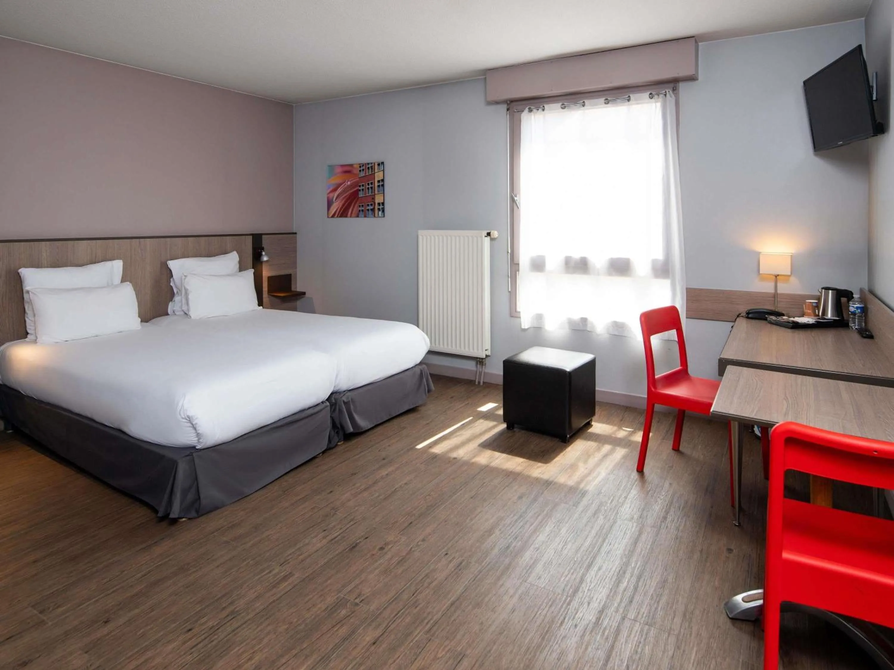 Bedroom, Bed in Adagio Access Lyon Centre Université