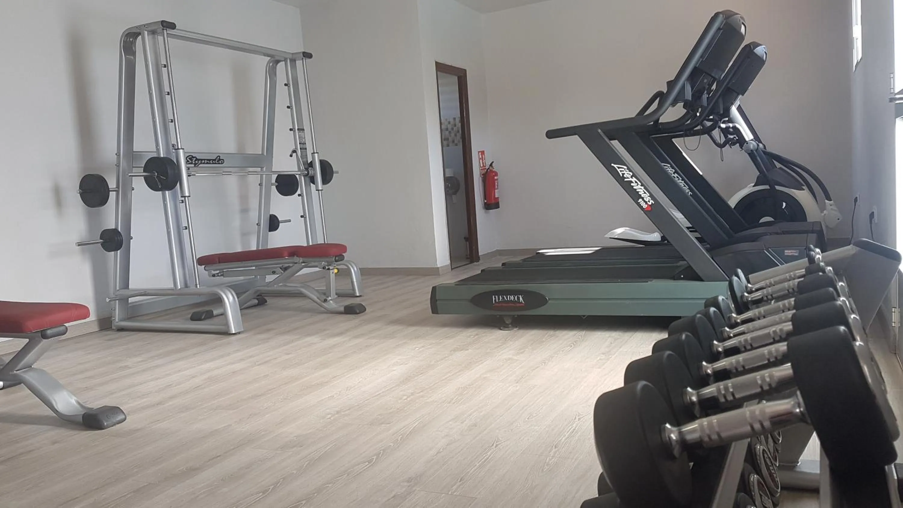 Fitness centre/facilities in Hotel Castilla Torrijos