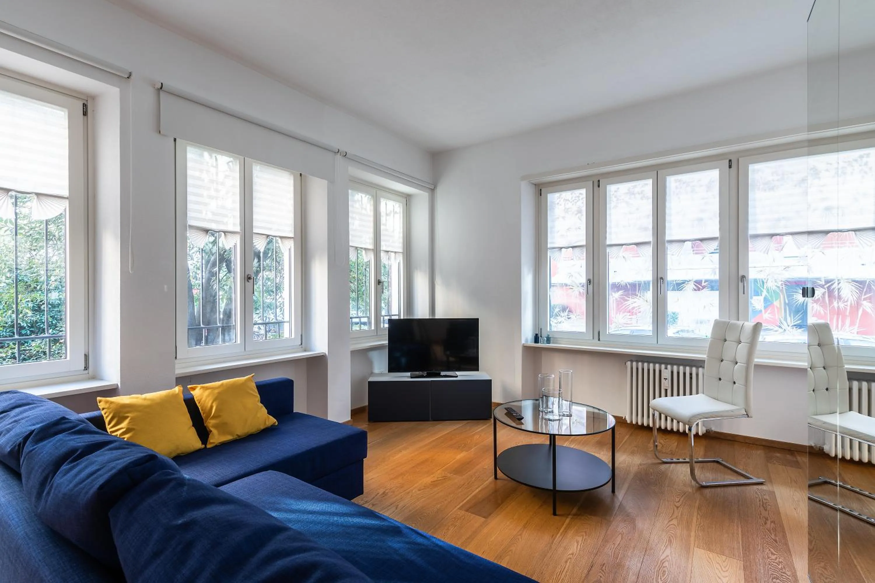 TV and multimedia in Tigli Apartment by Quokka 360 - bright lakeside flat