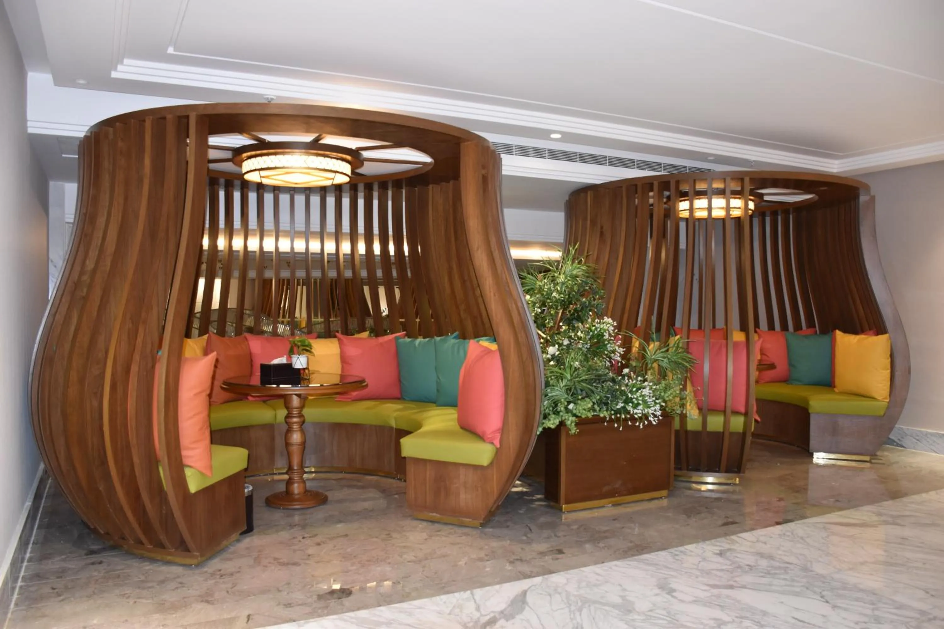 Seating area in Midan Hotel & Suites Al Aziziya