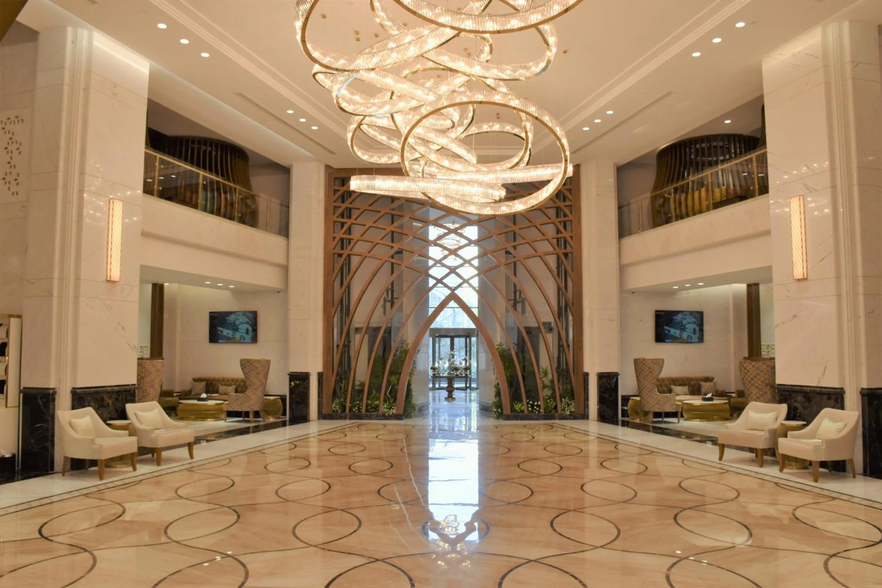 Lobby or reception in Midan Hotel & Suites Al Aziziya