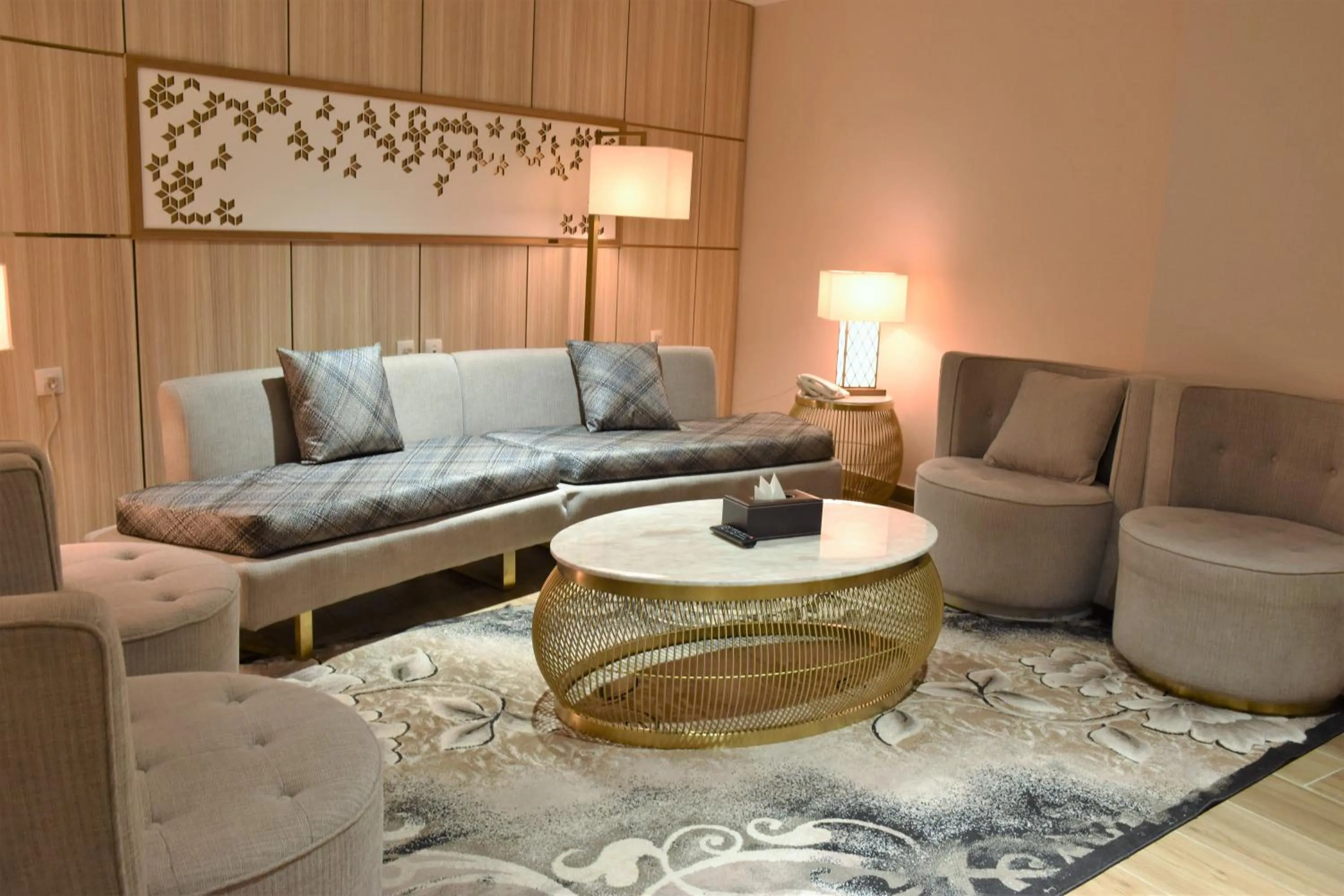 Living room in Midan Hotel & Suites Al Aziziya