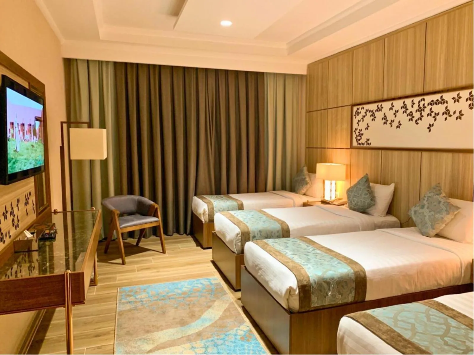 Bedroom, Bed in Midan Hotel & Suites Al Aziziya