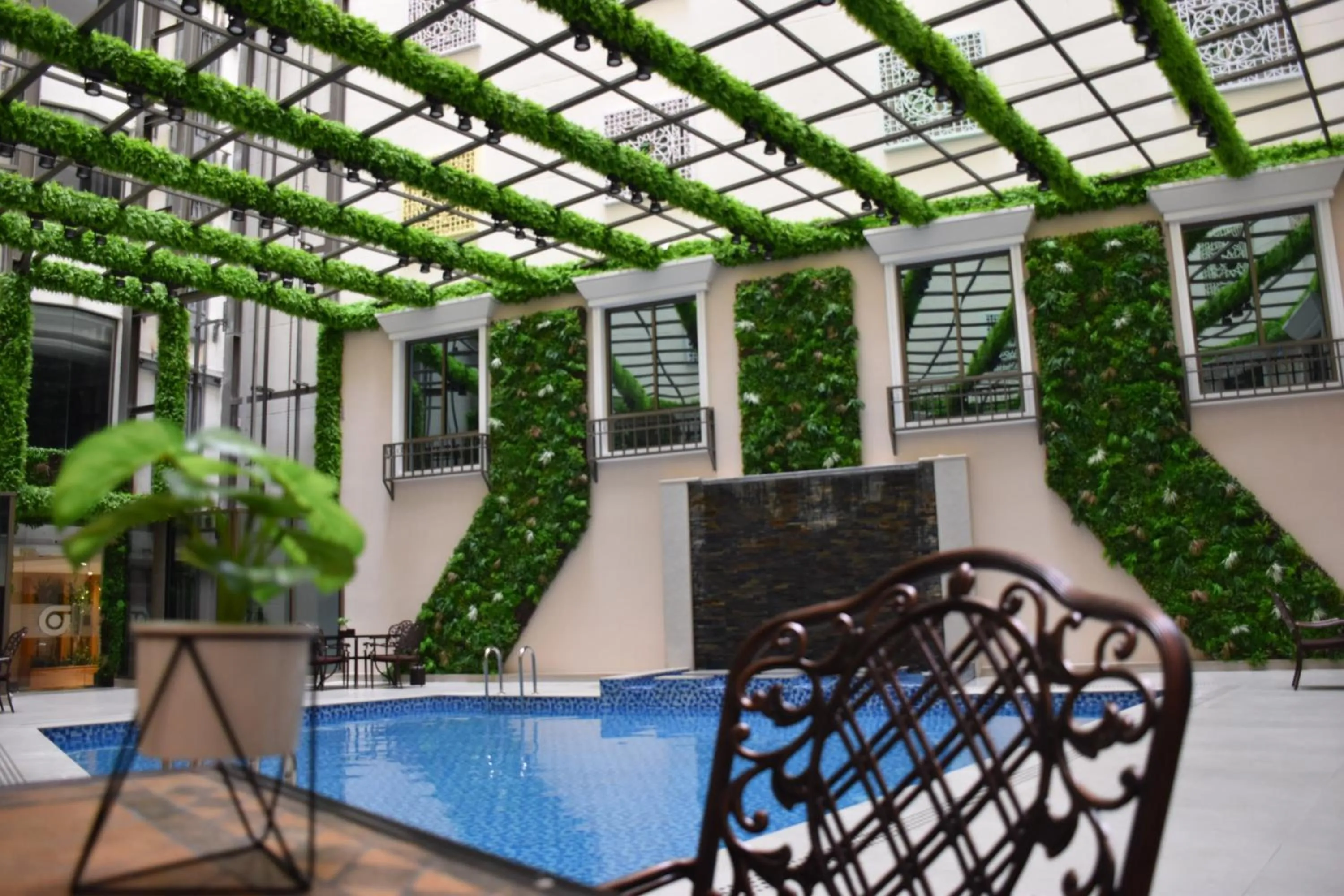 Pool view in Midan Hotel & Suites Al Aziziya