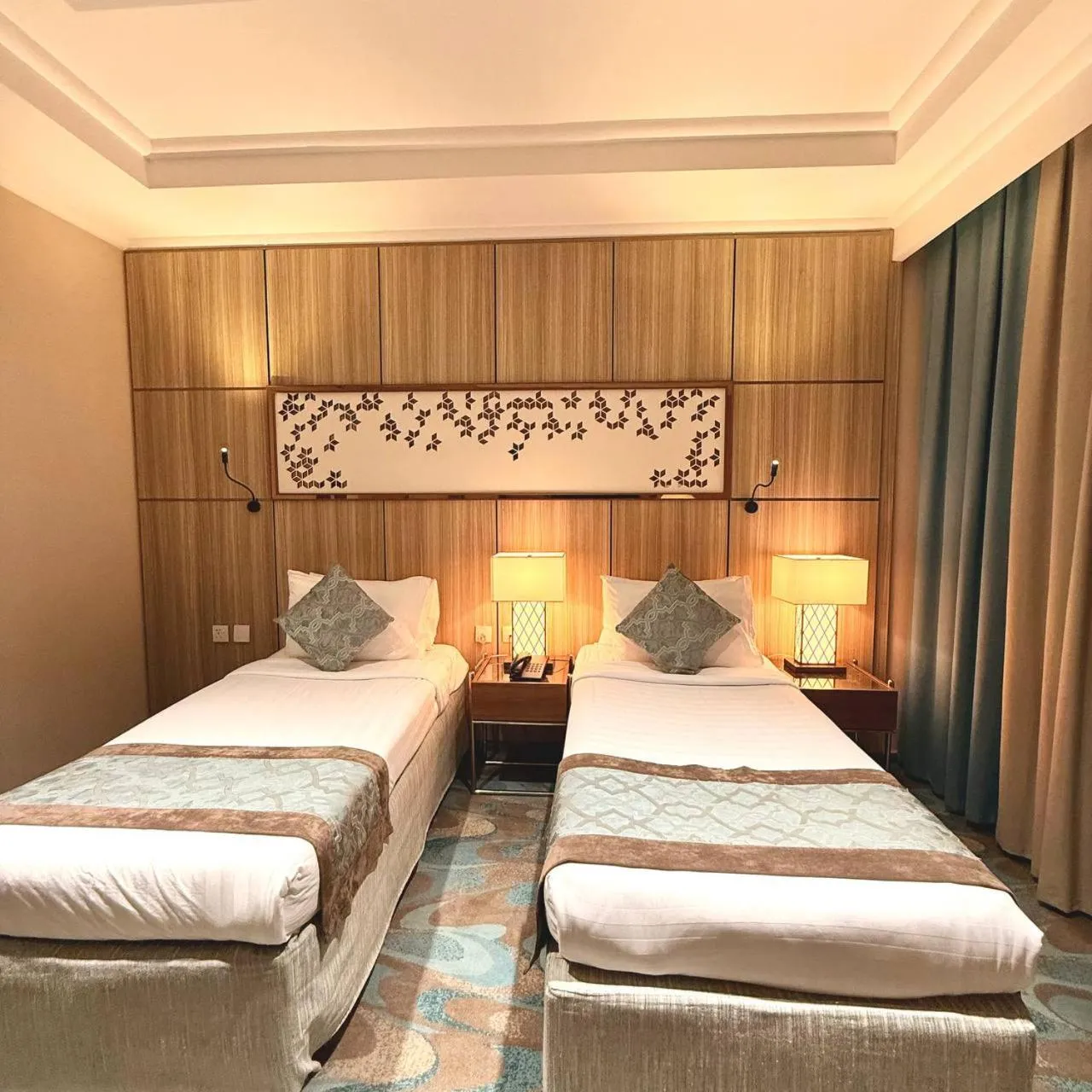 Property building, Bed in Midan Hotel & Suites Al Aziziya