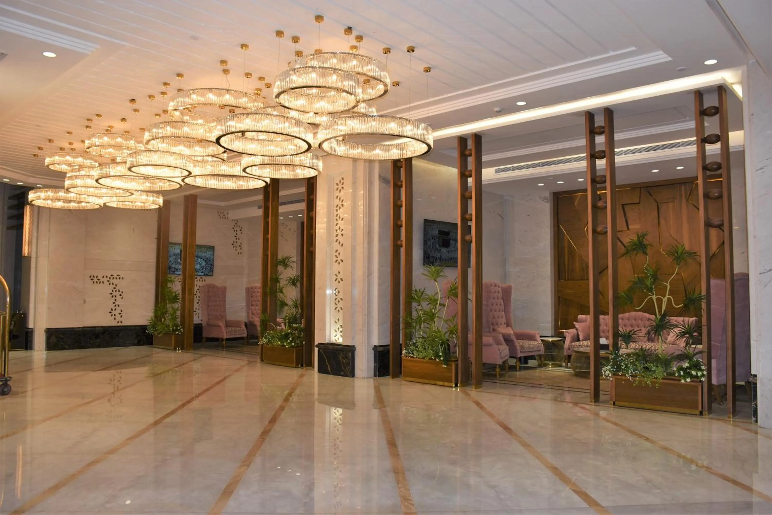 Lobby or reception in Midan Hotel & Suites Al Aziziya