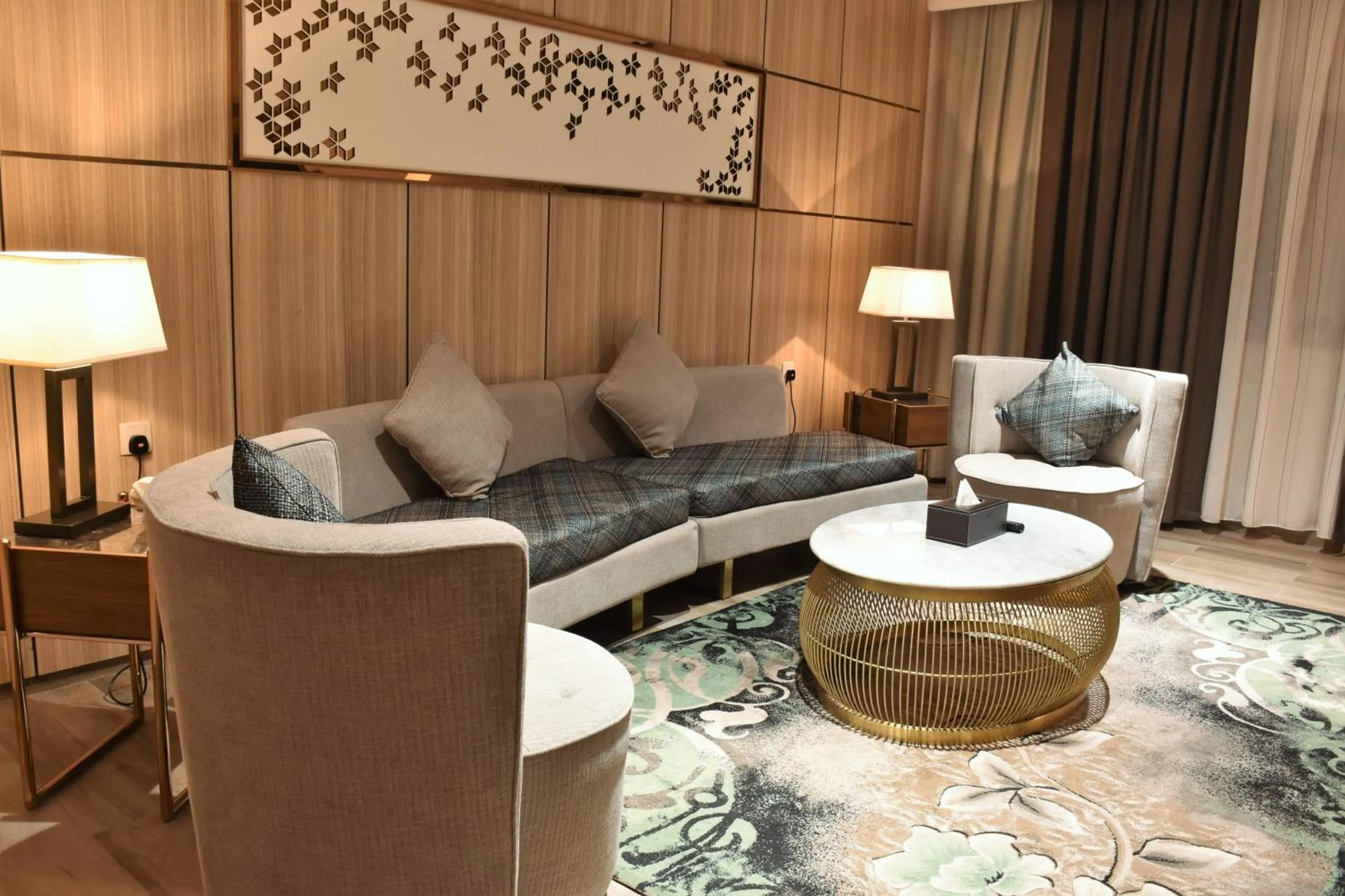 Living room in Midan Hotel & Suites Al Aziziya