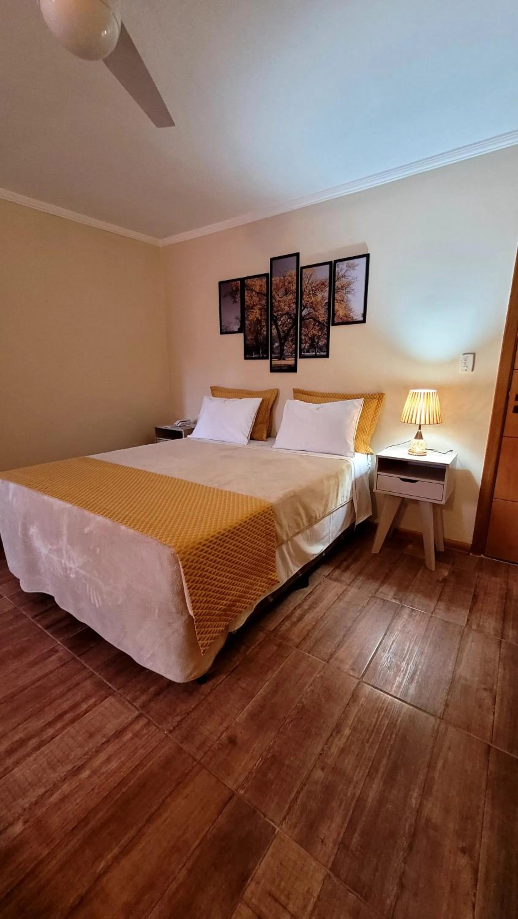 Bed in Hotel Estância