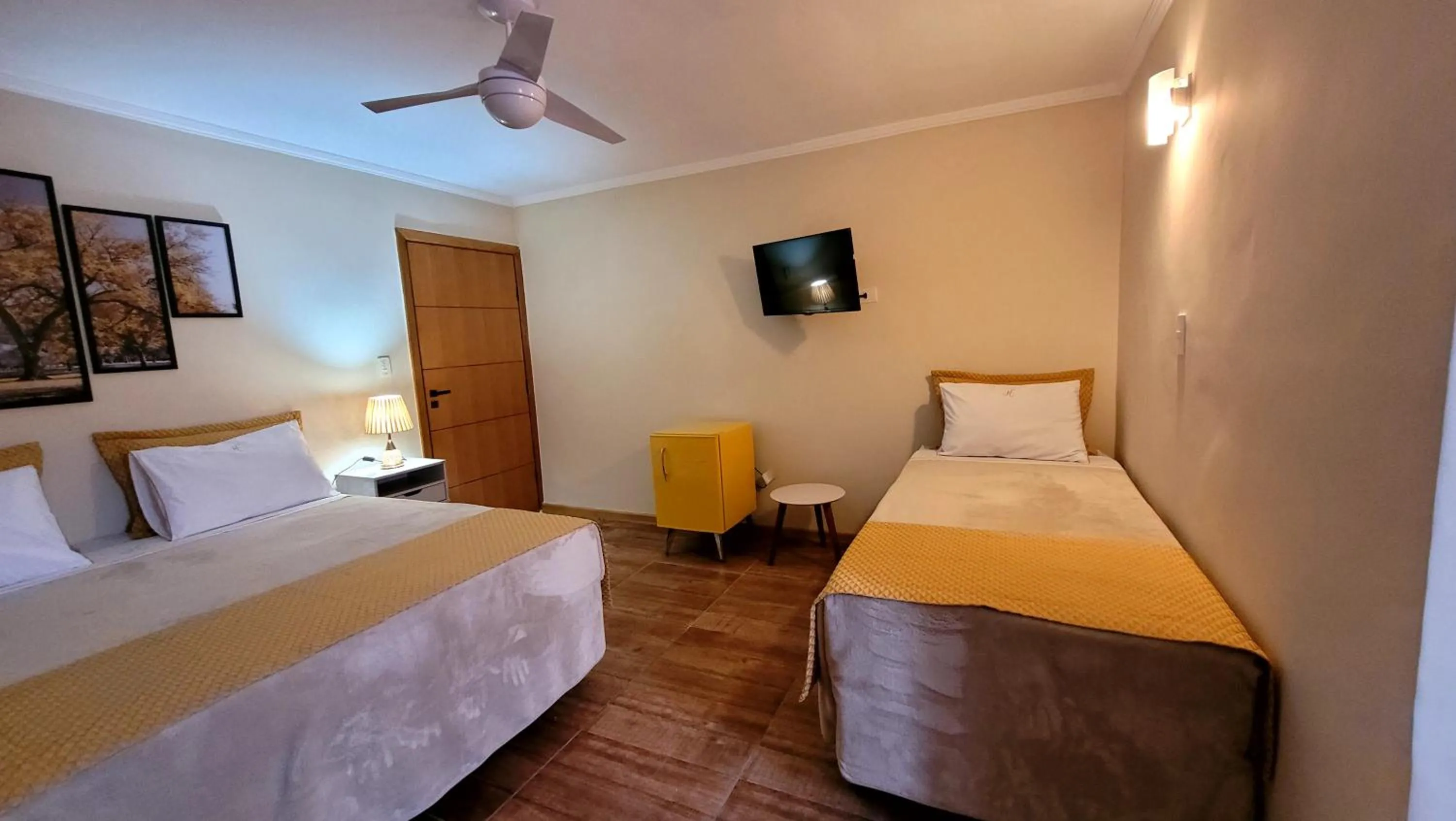 Bed in Hotel Estância