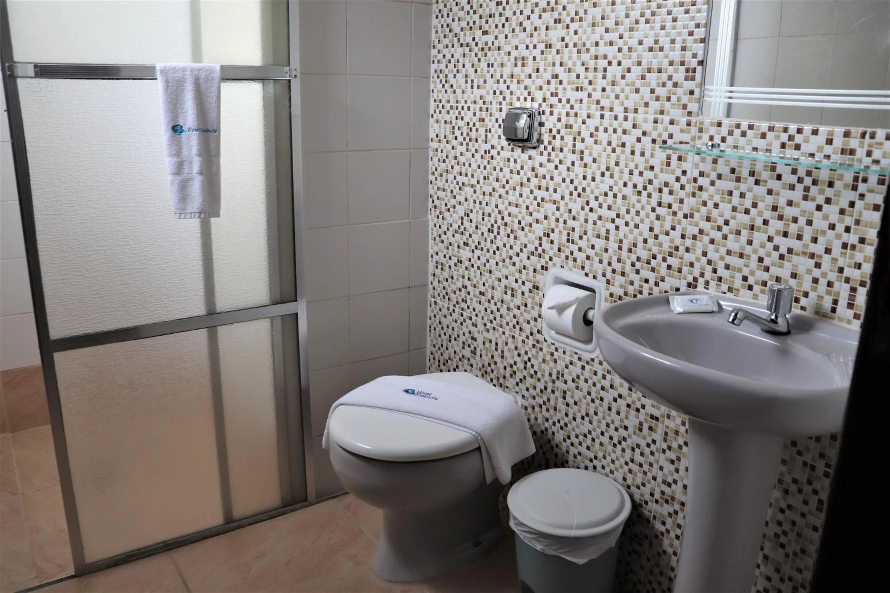 Toilet in Hotel Estância