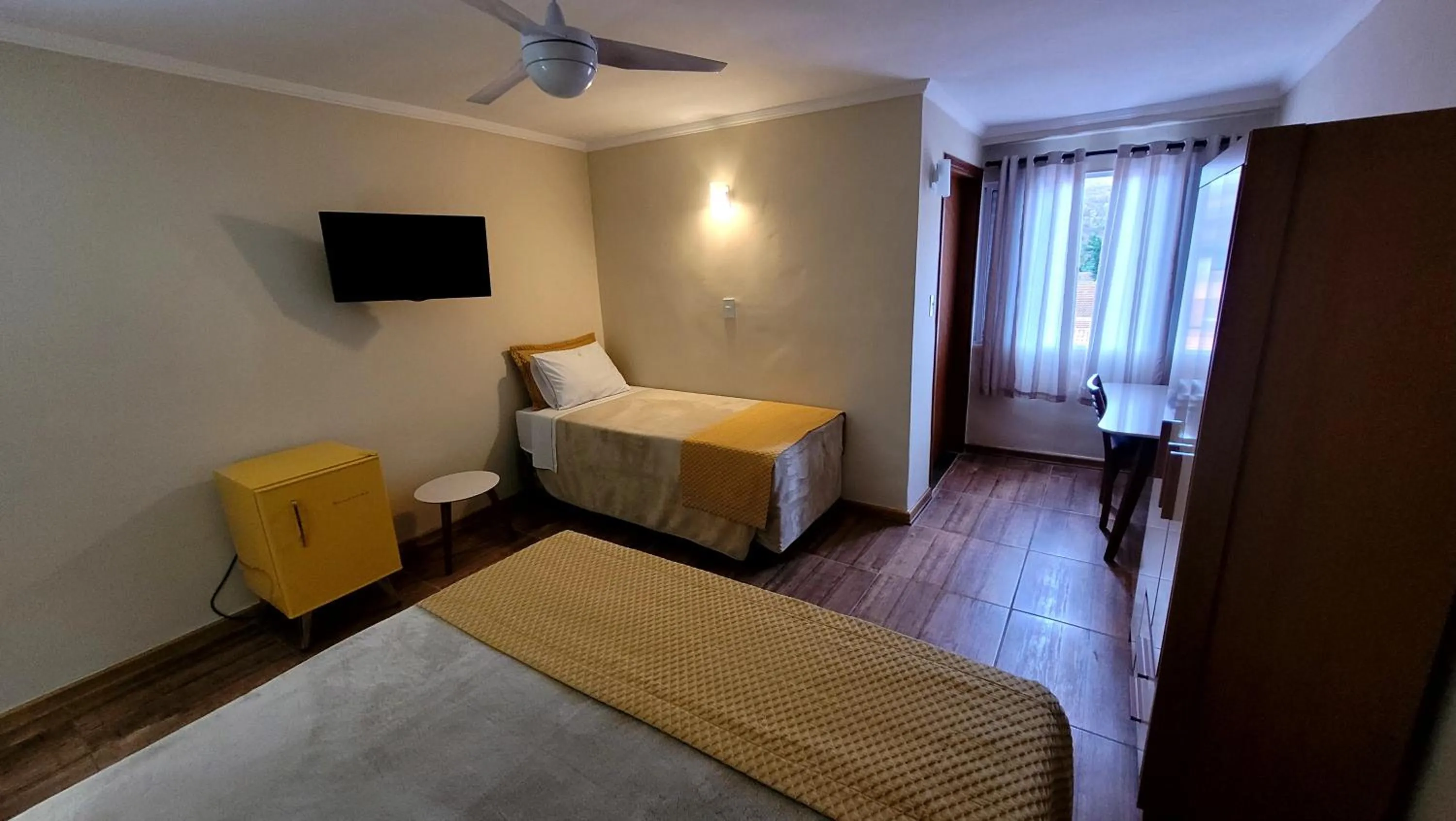 Bed in Hotel Estância