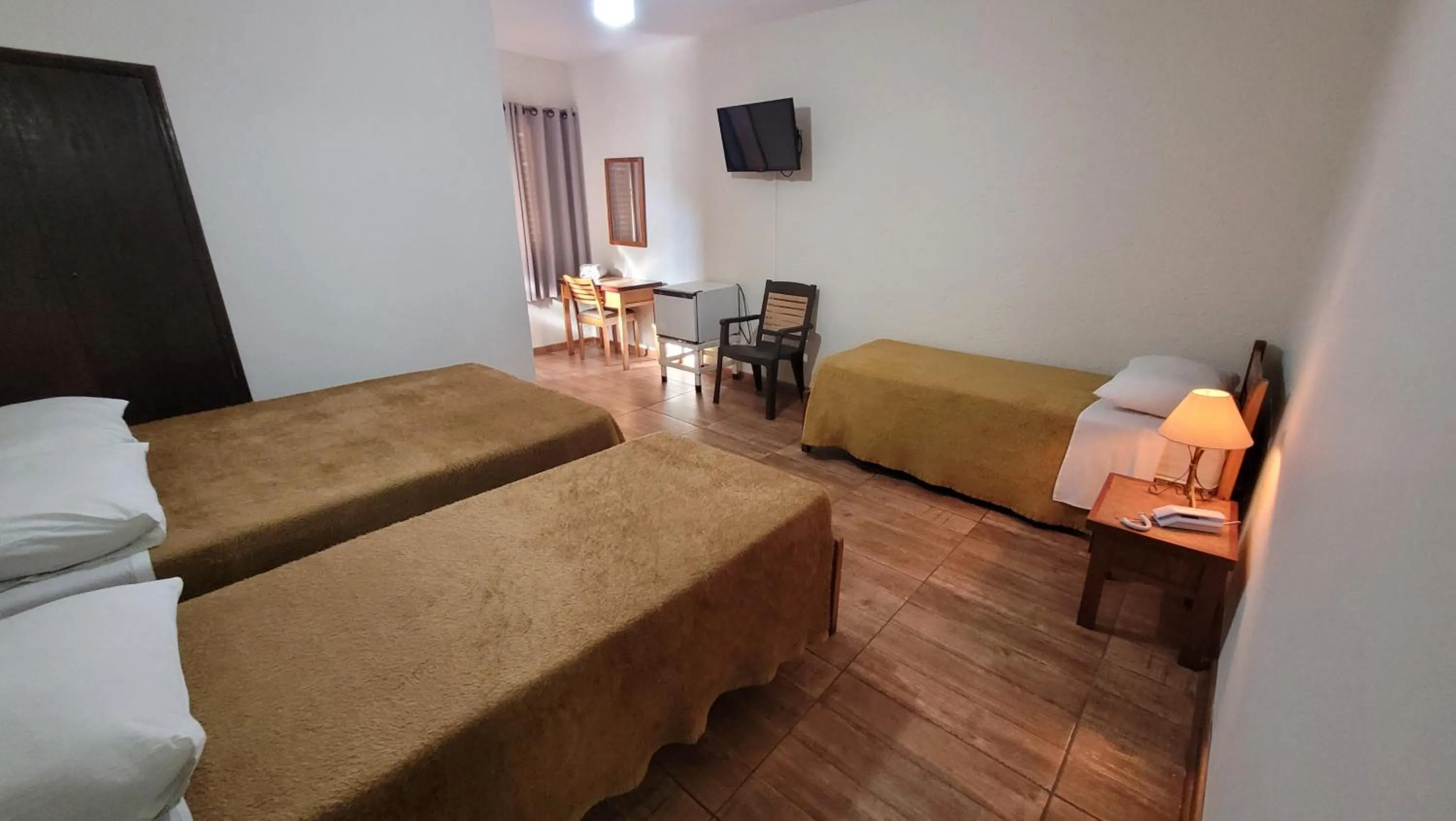 Bed in Hotel Estância