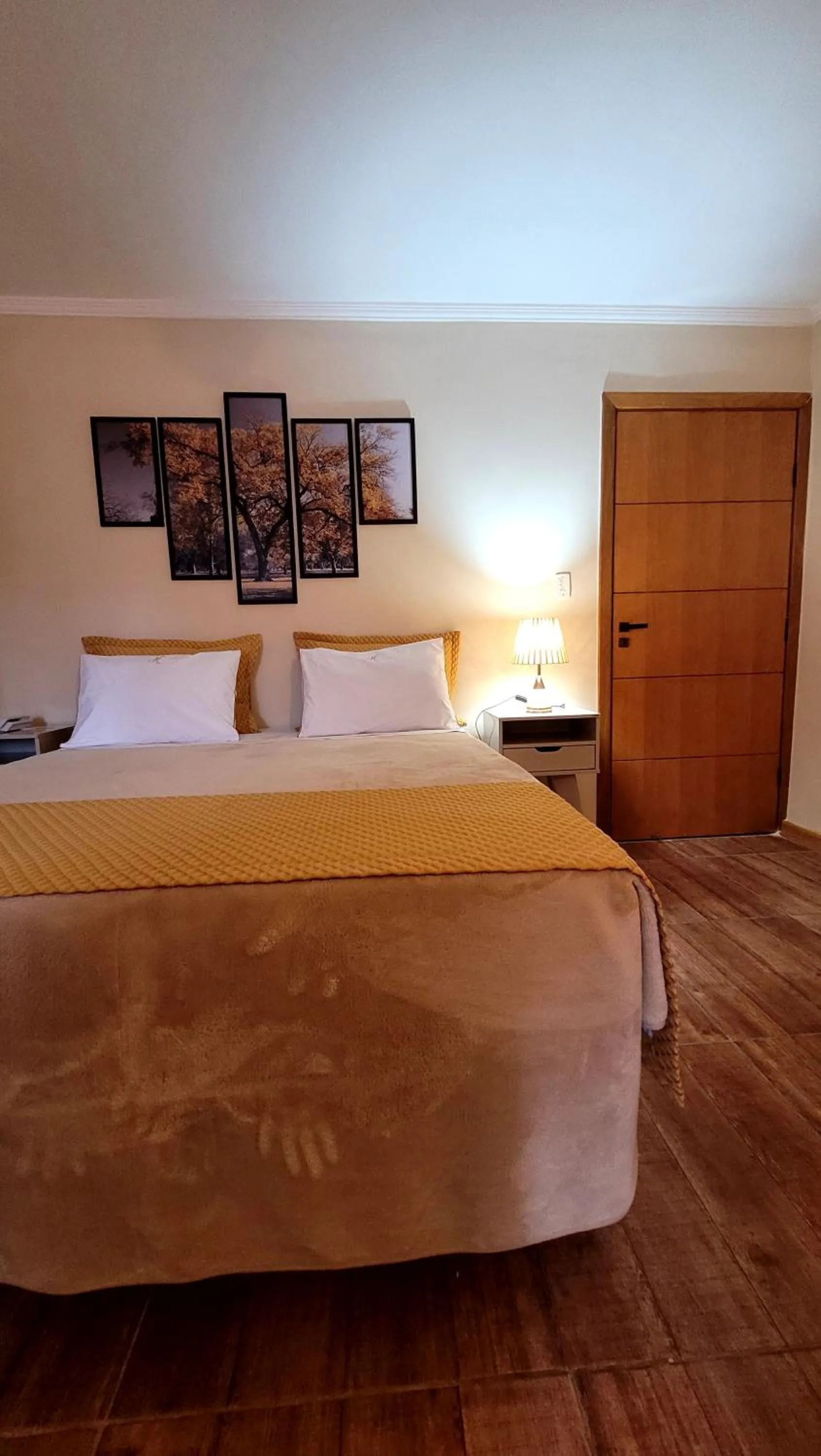 Bed in Hotel Estância