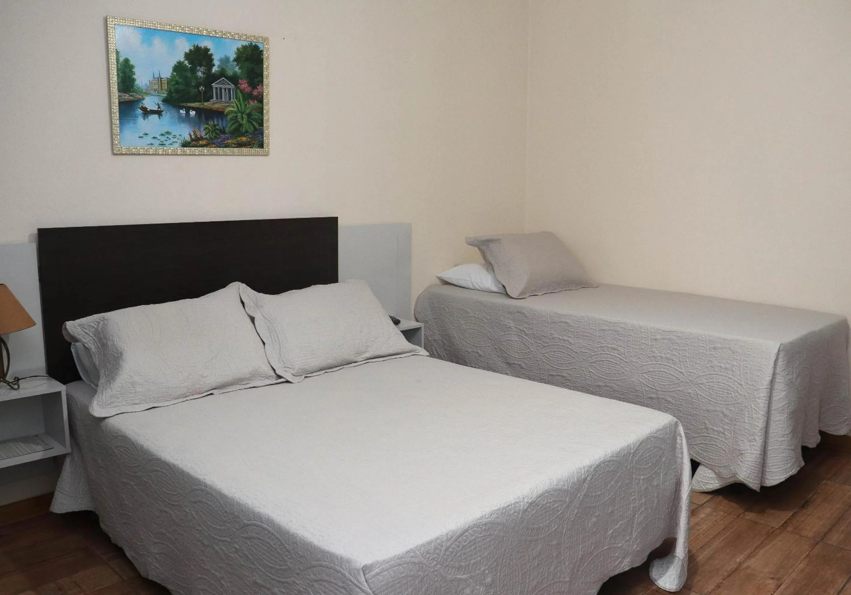 Bed in Hotel Estância
