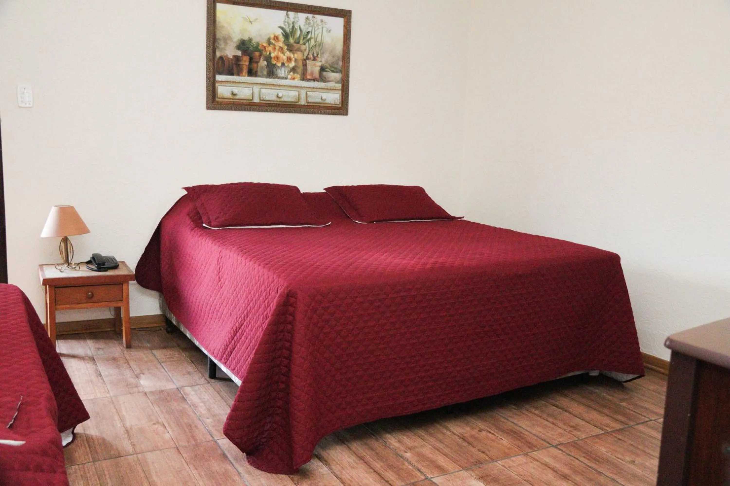 Bed in Hotel Estância
