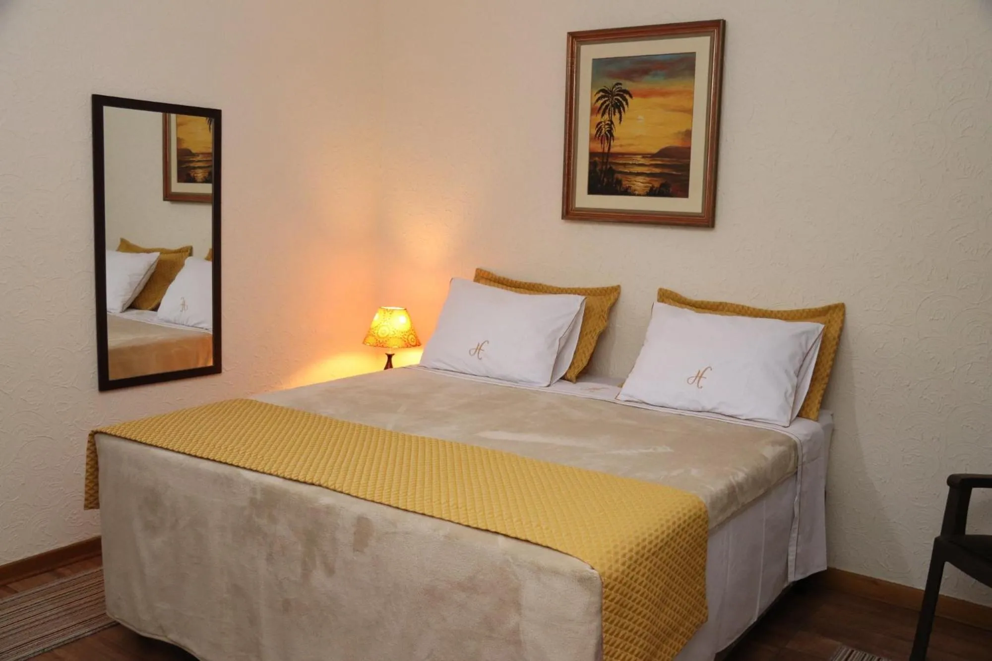 Bed in Hotel Estância