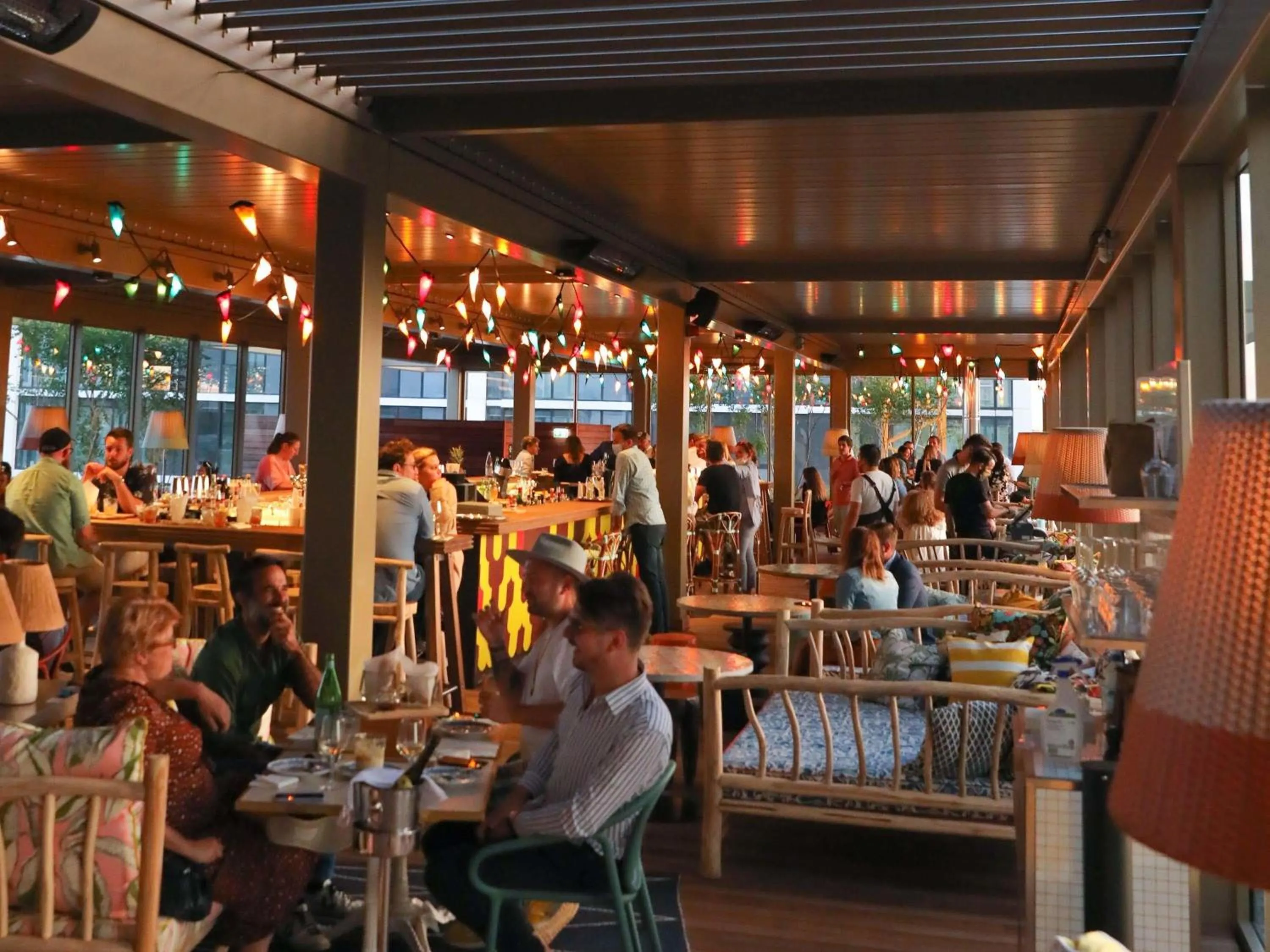 Restaurant/places to eat in Mama Shelter Luxembourg