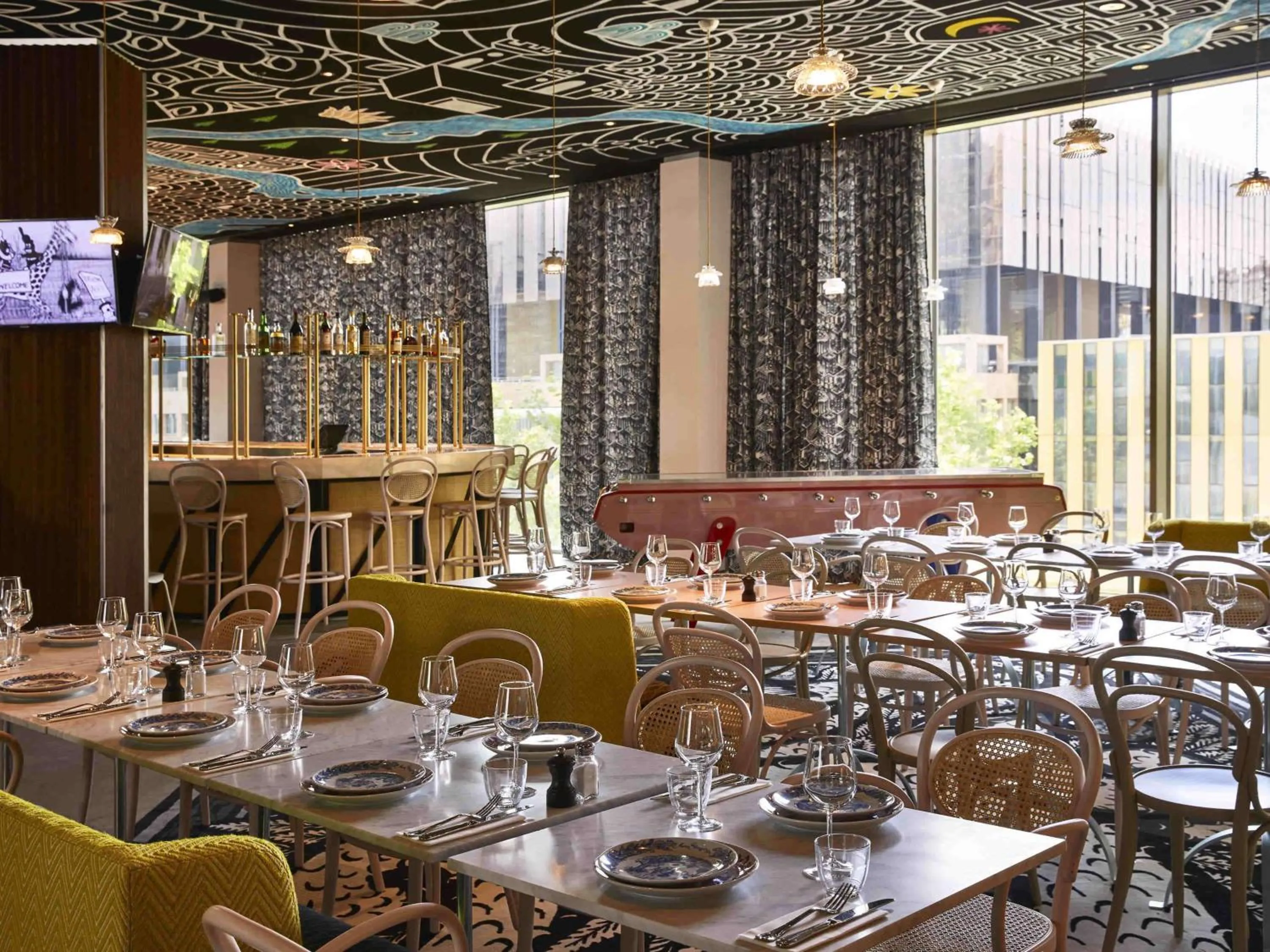 Restaurant/places to eat in Mama Shelter Luxembourg