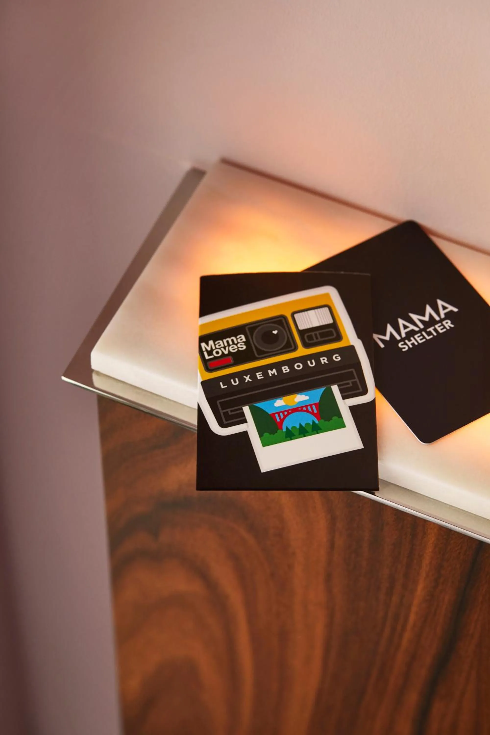 Decorative detail in Mama Shelter Luxembourg