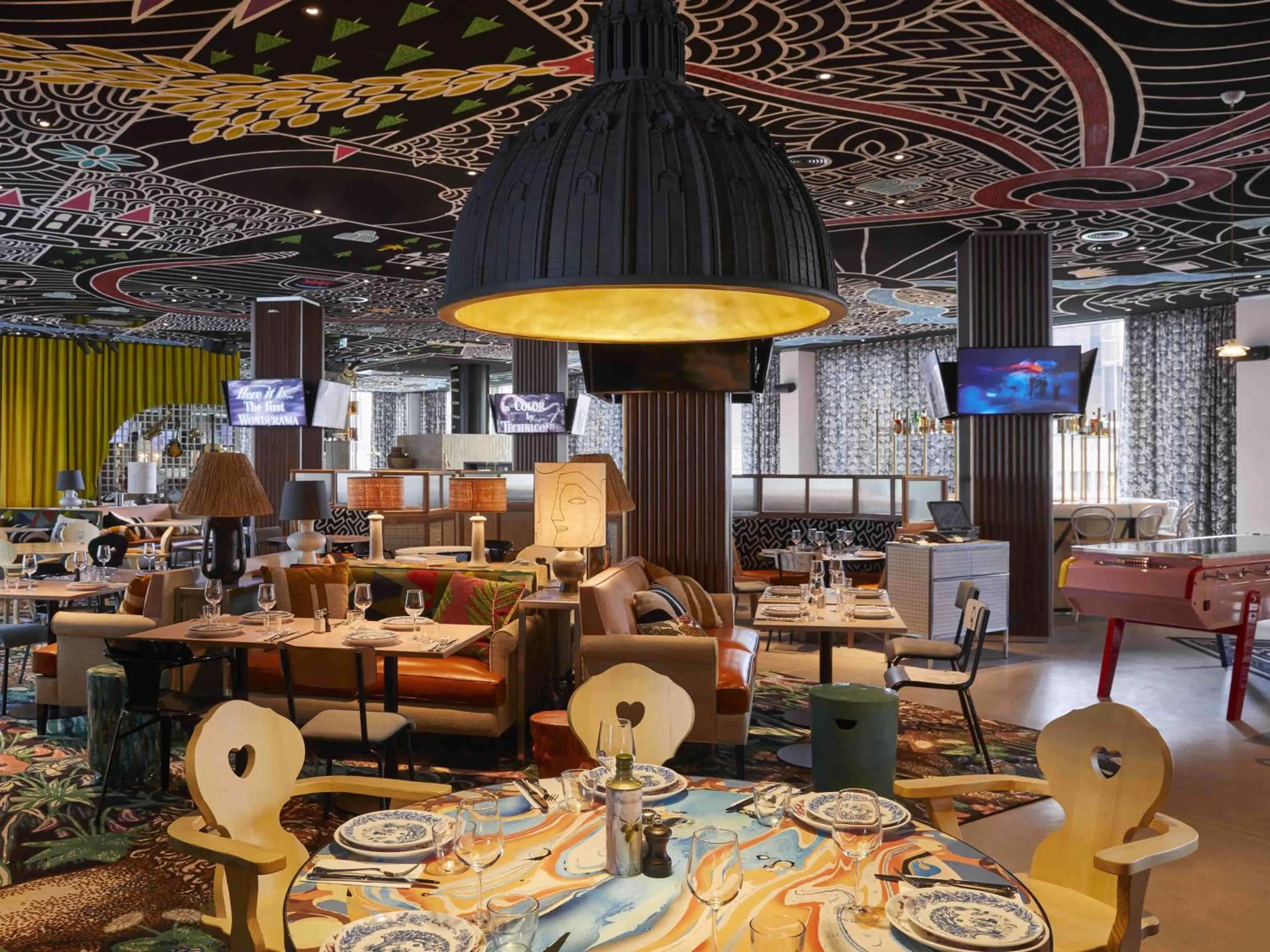 Restaurant/places to eat in Mama Shelter Luxembourg