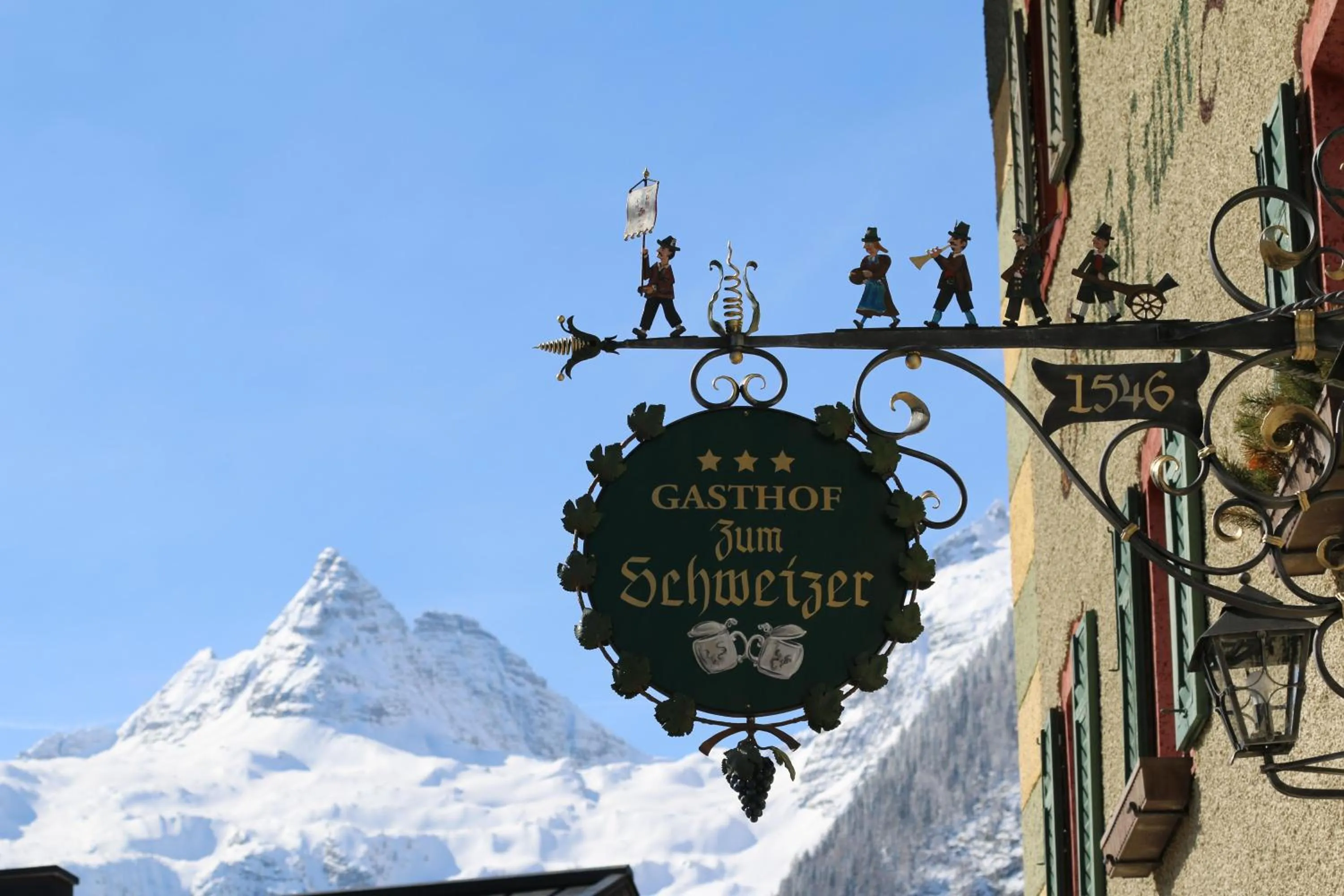 Logo/Certificate/Sign in Hotel - Wirts'haus "Zum Schweizer"