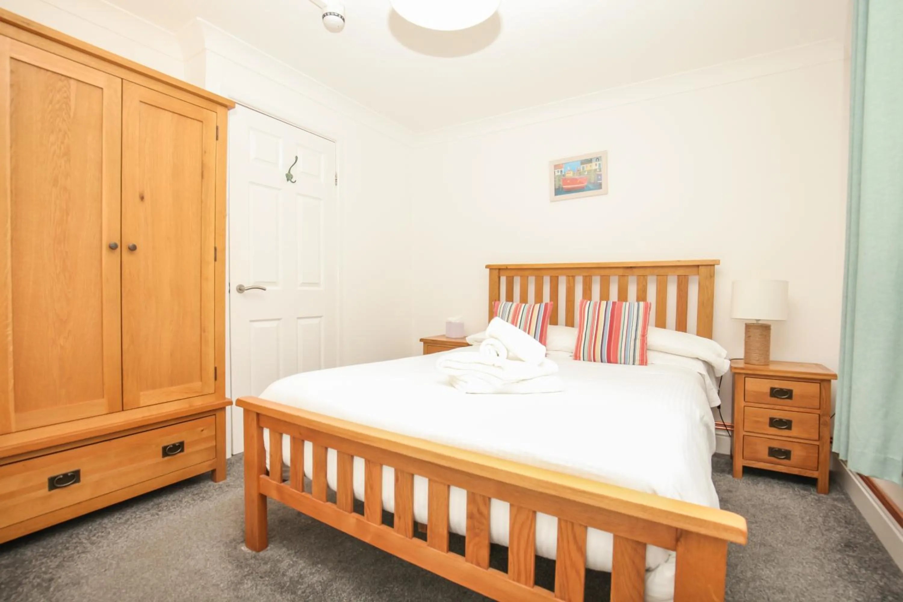 Bedroom, Bed in Driftwood Spars