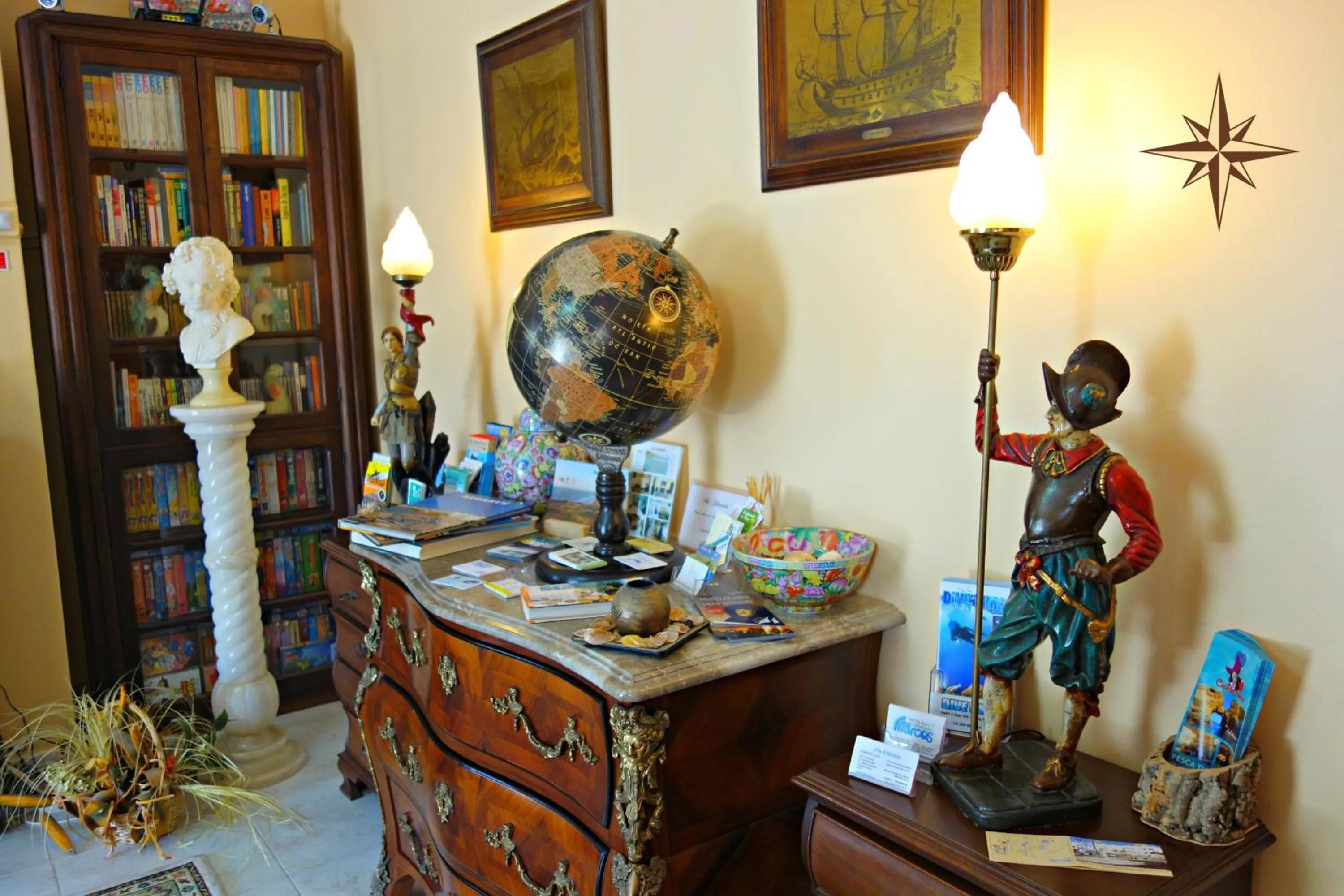 Lobby or reception in Vila Atlântida