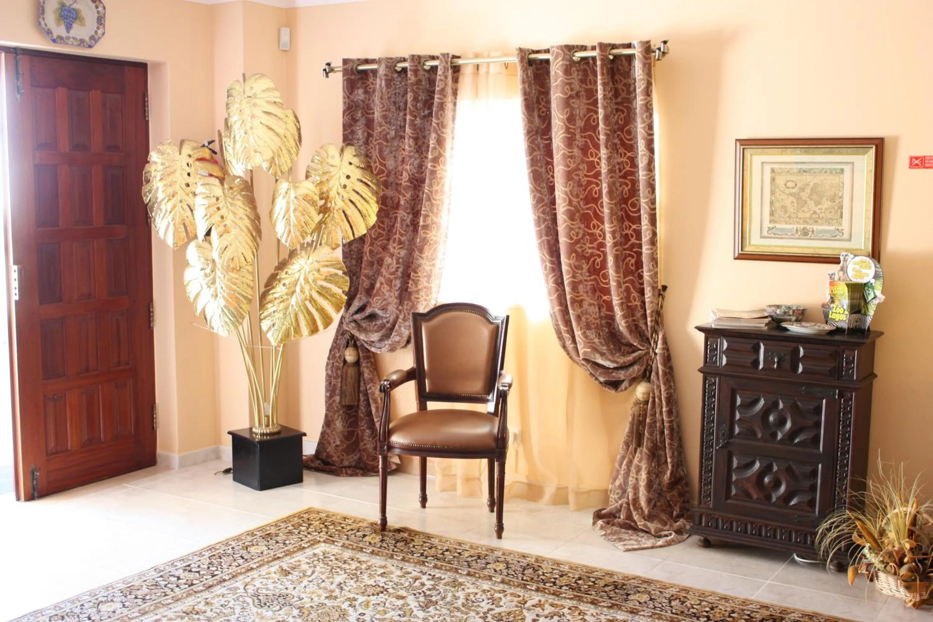 Lobby or reception in Vila Atlântida