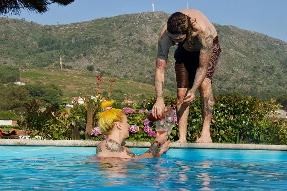 Swimming pool in Quintinha D`Arga