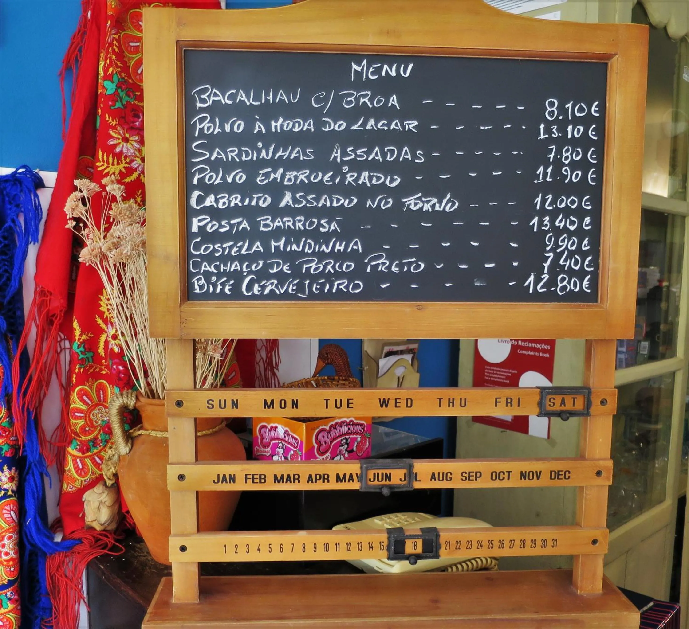 Restaurant/places to eat in Quintinha D`Arga