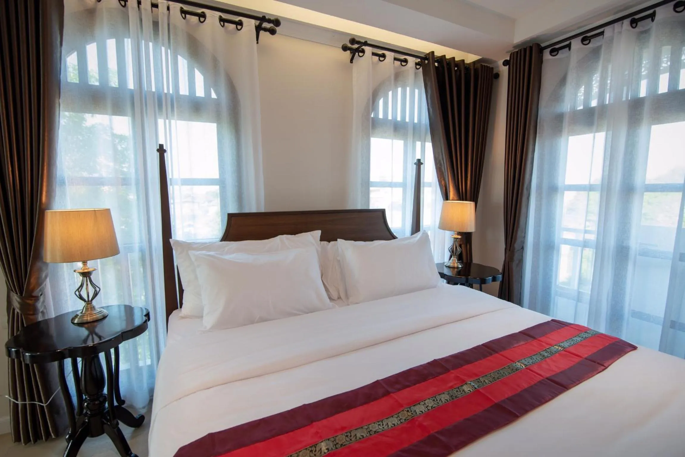 Bed in Nanta Glam CM Hotel & Residences