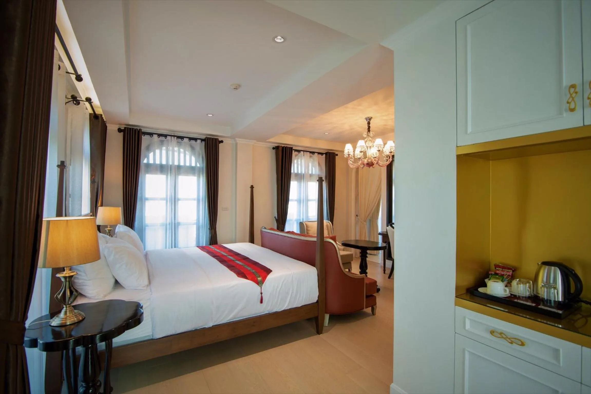 Photo of the whole room, Bed in Nanta Glam CM Hotel & Residences