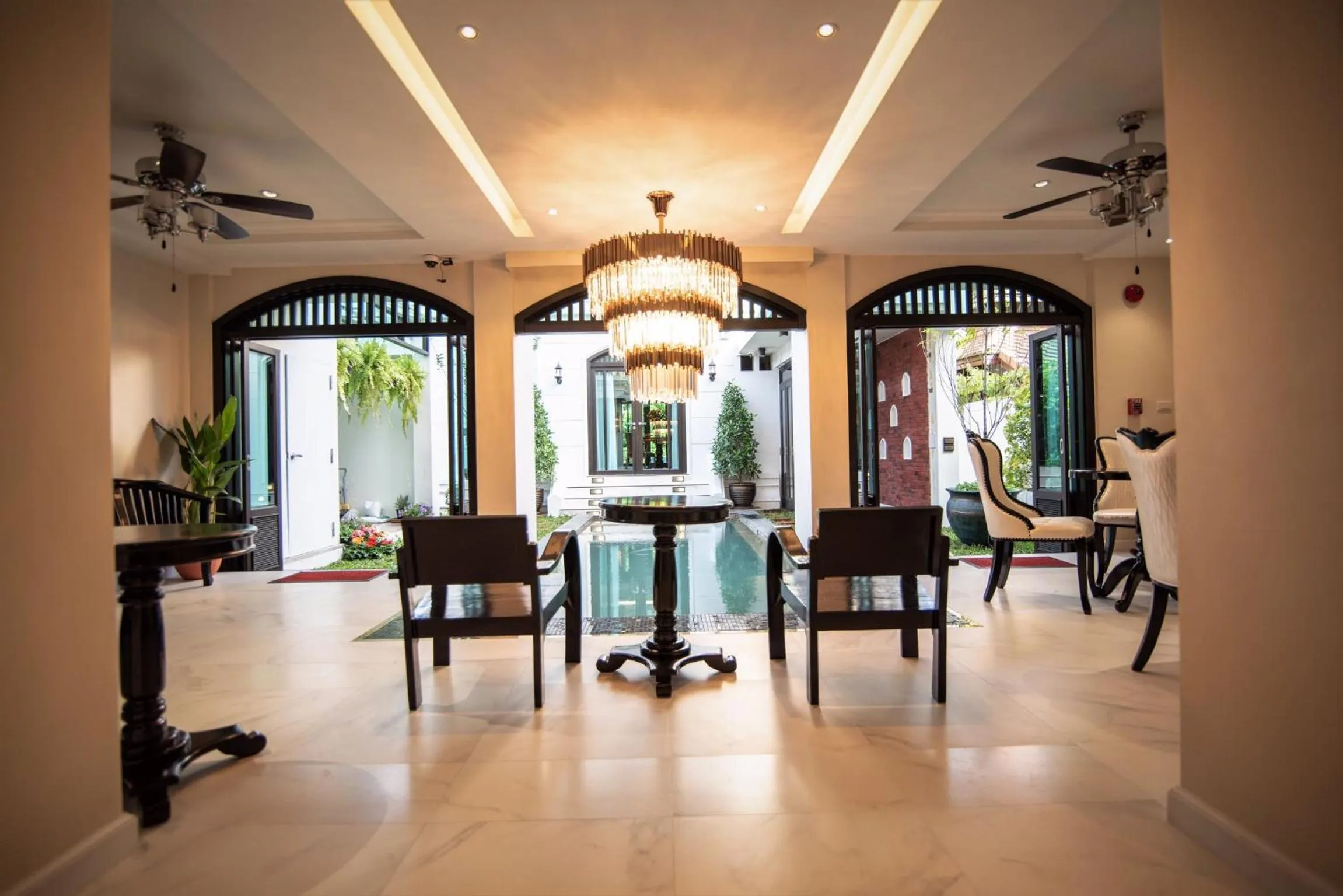 Pool view in Nanta Glam CM Hotel & Residences