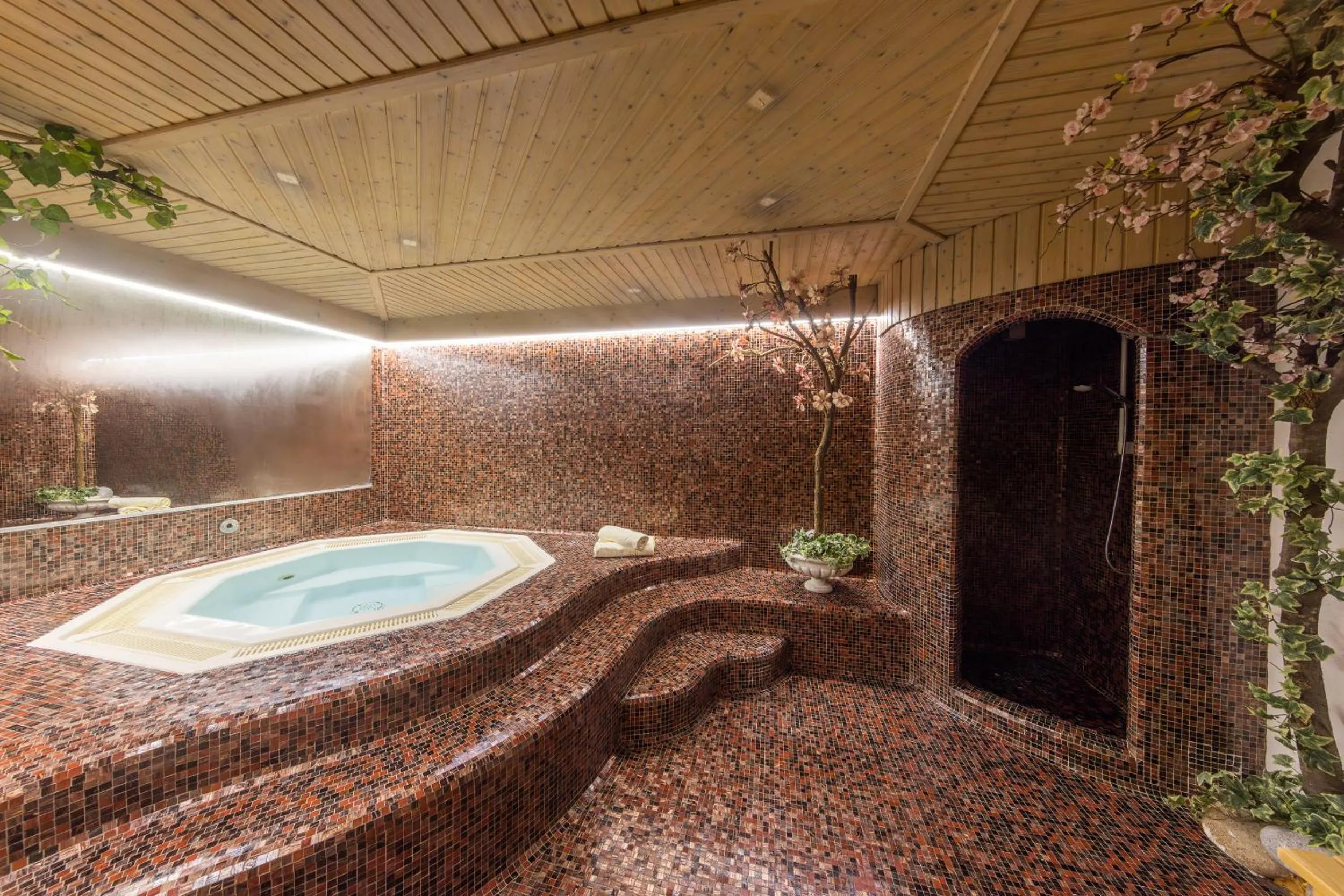 Sauna in Garni Zimmerhofer