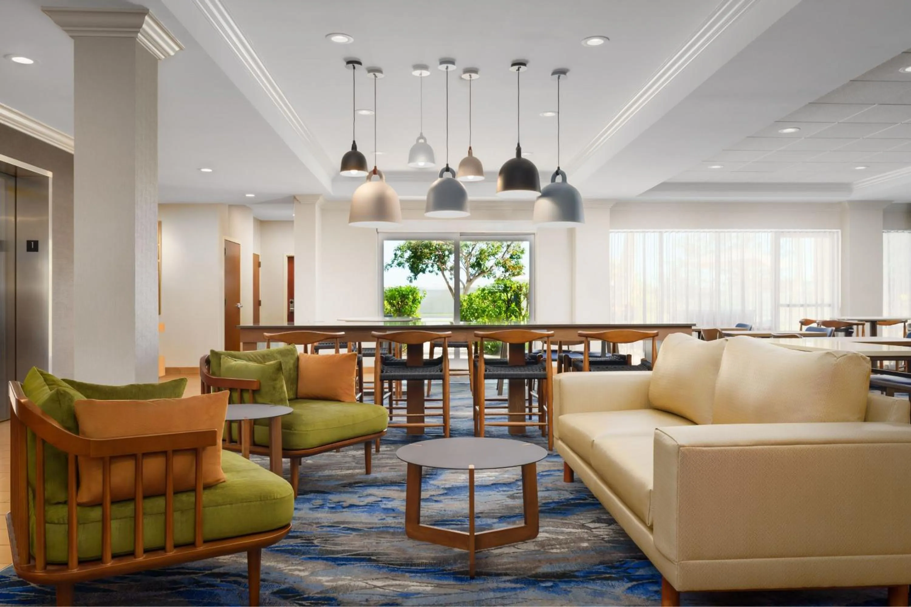Lobby or reception in Fairfield Inn & Suites Boca Raton
