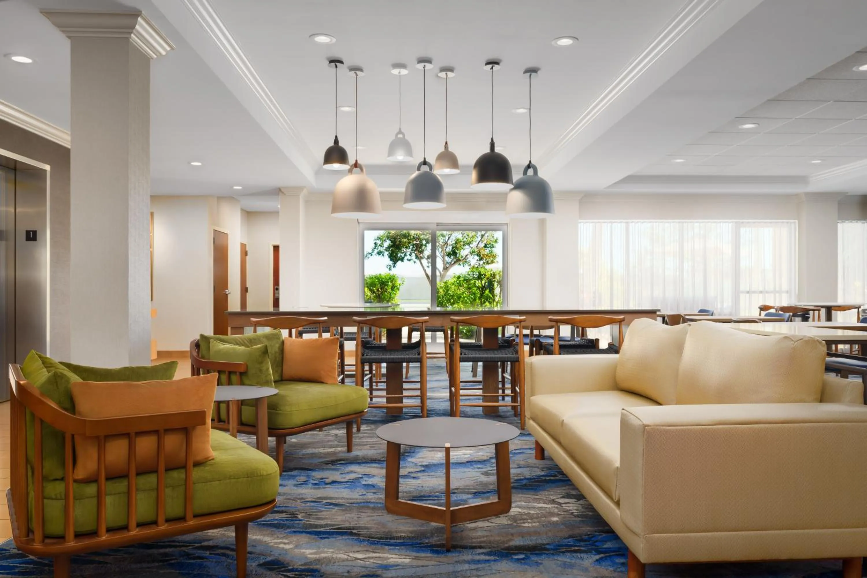 Lobby or reception in Fairfield Inn & Suites Boca Raton