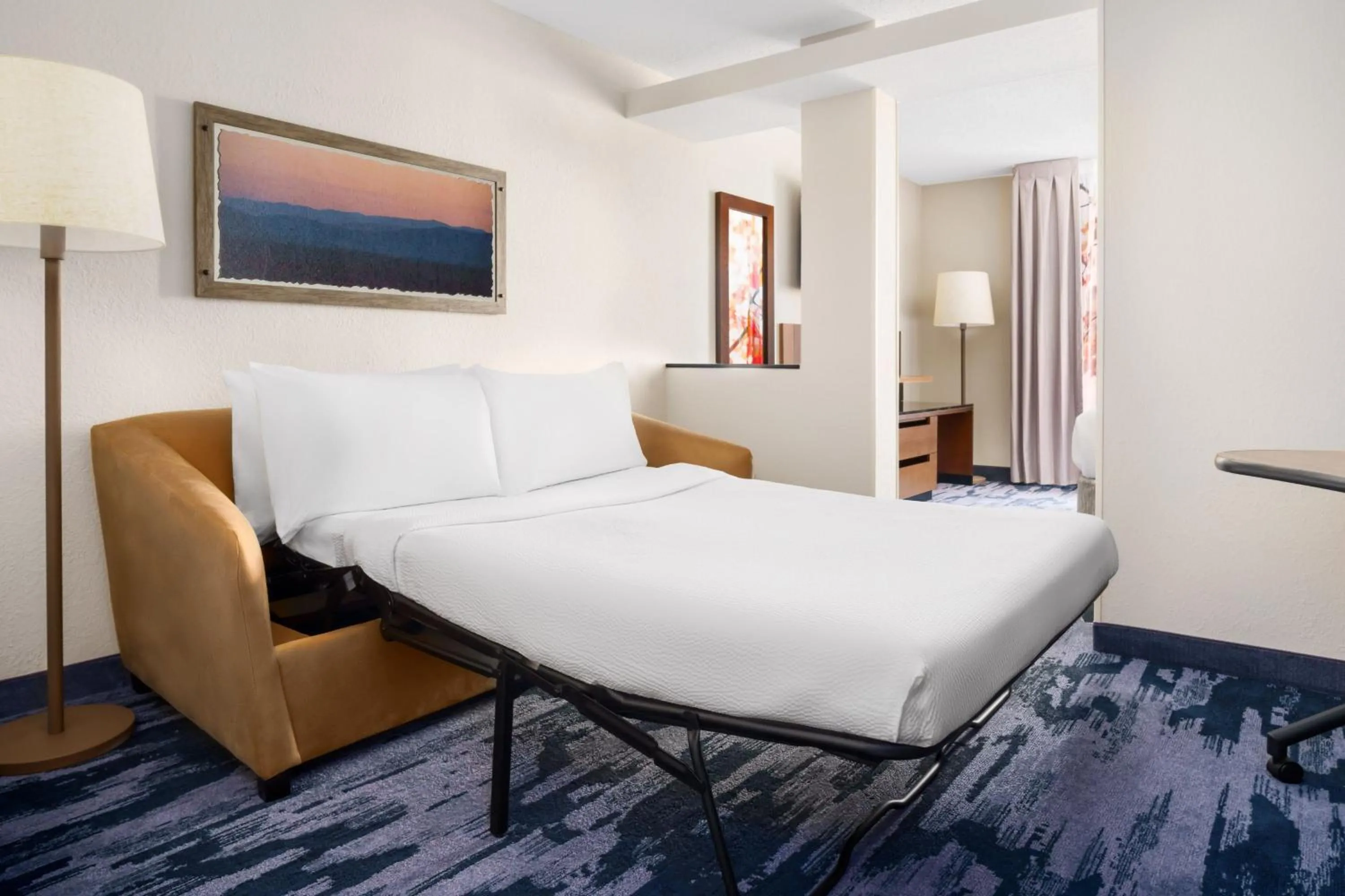 Photo of the whole room, Bed in Fairfield Inn & Suites Boca Raton