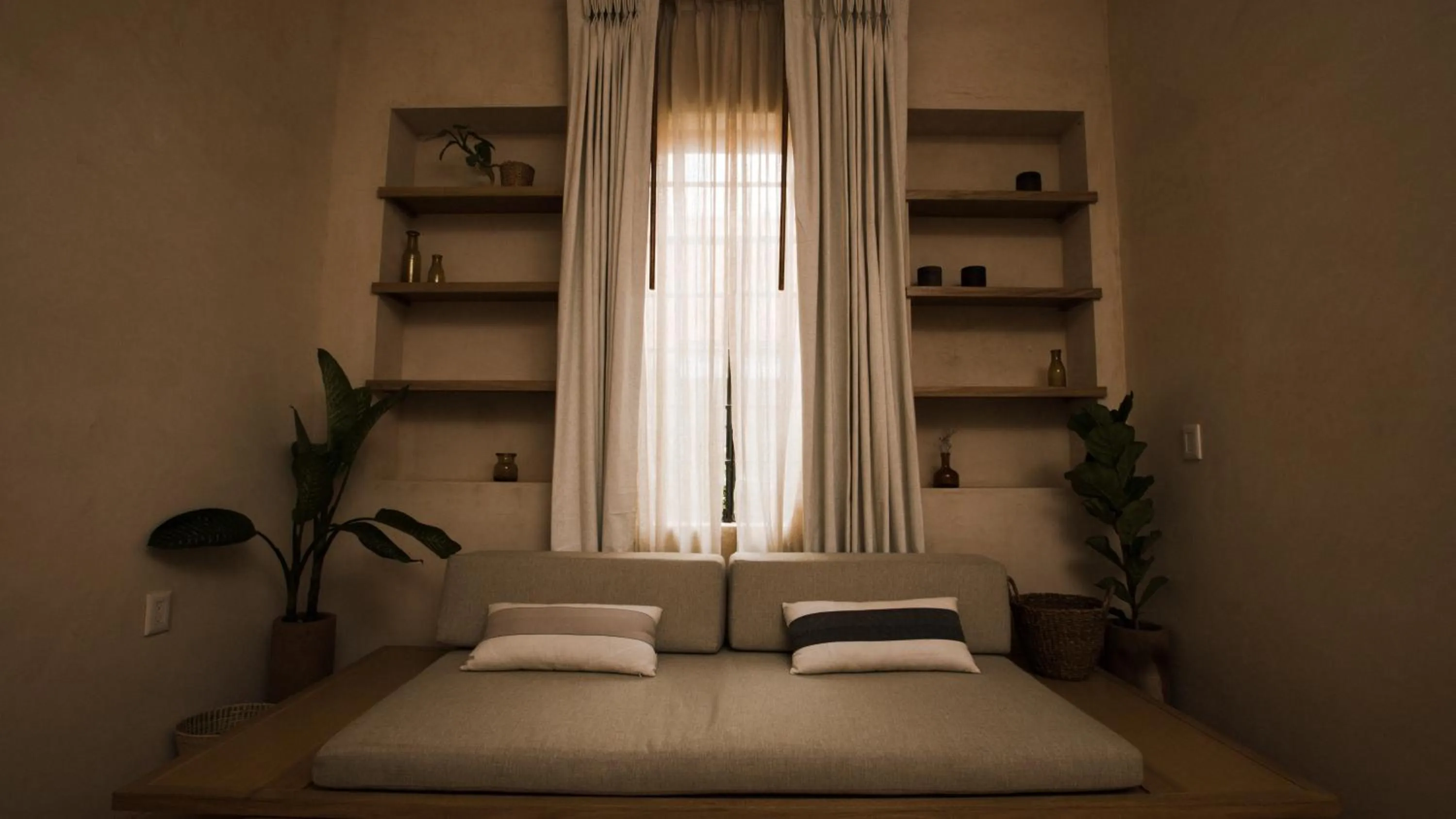 Living room, Bed in Casa Montore by Barrio Mexico