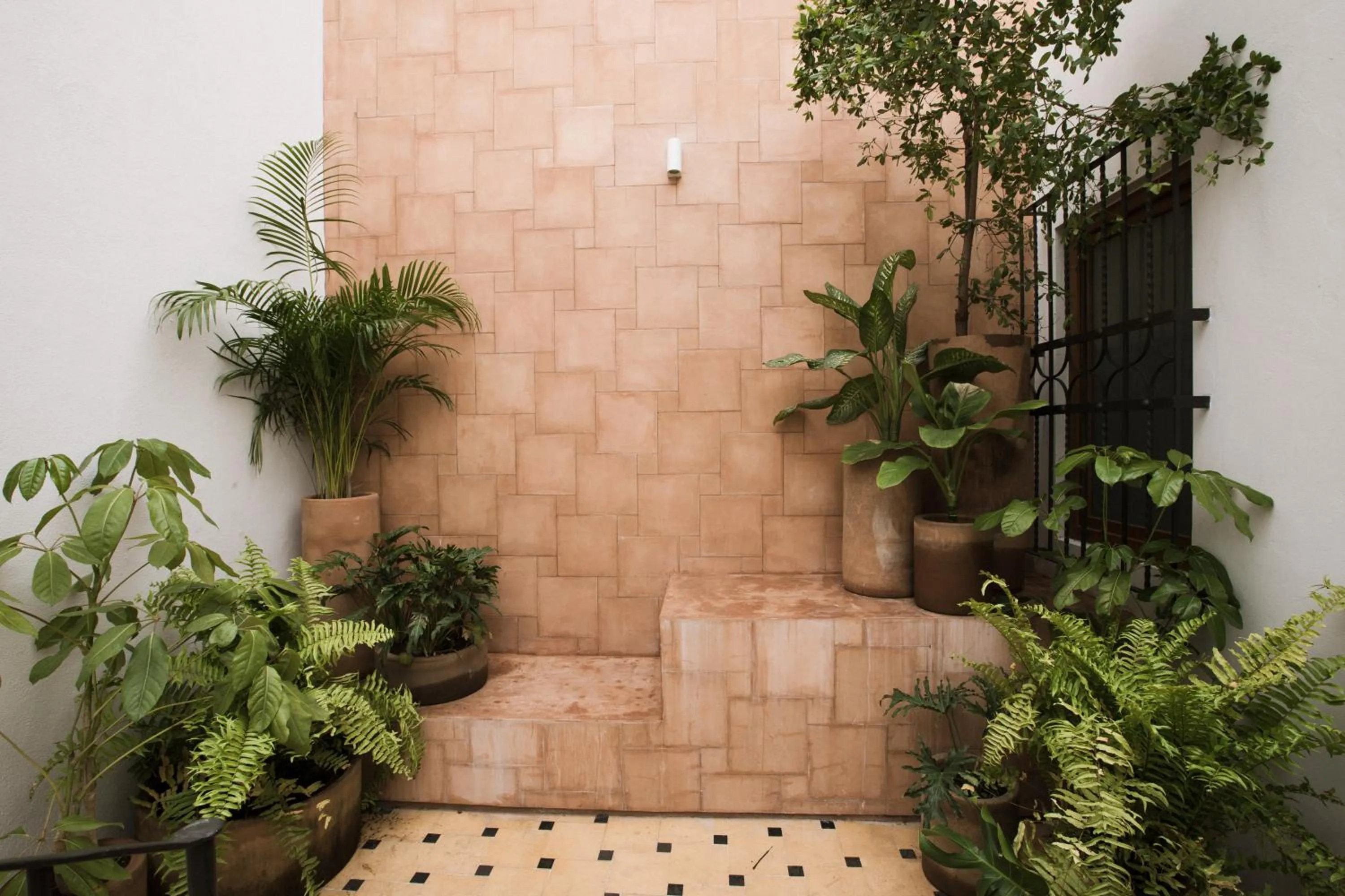 Patio in Casa Montore by Barrio Mexico