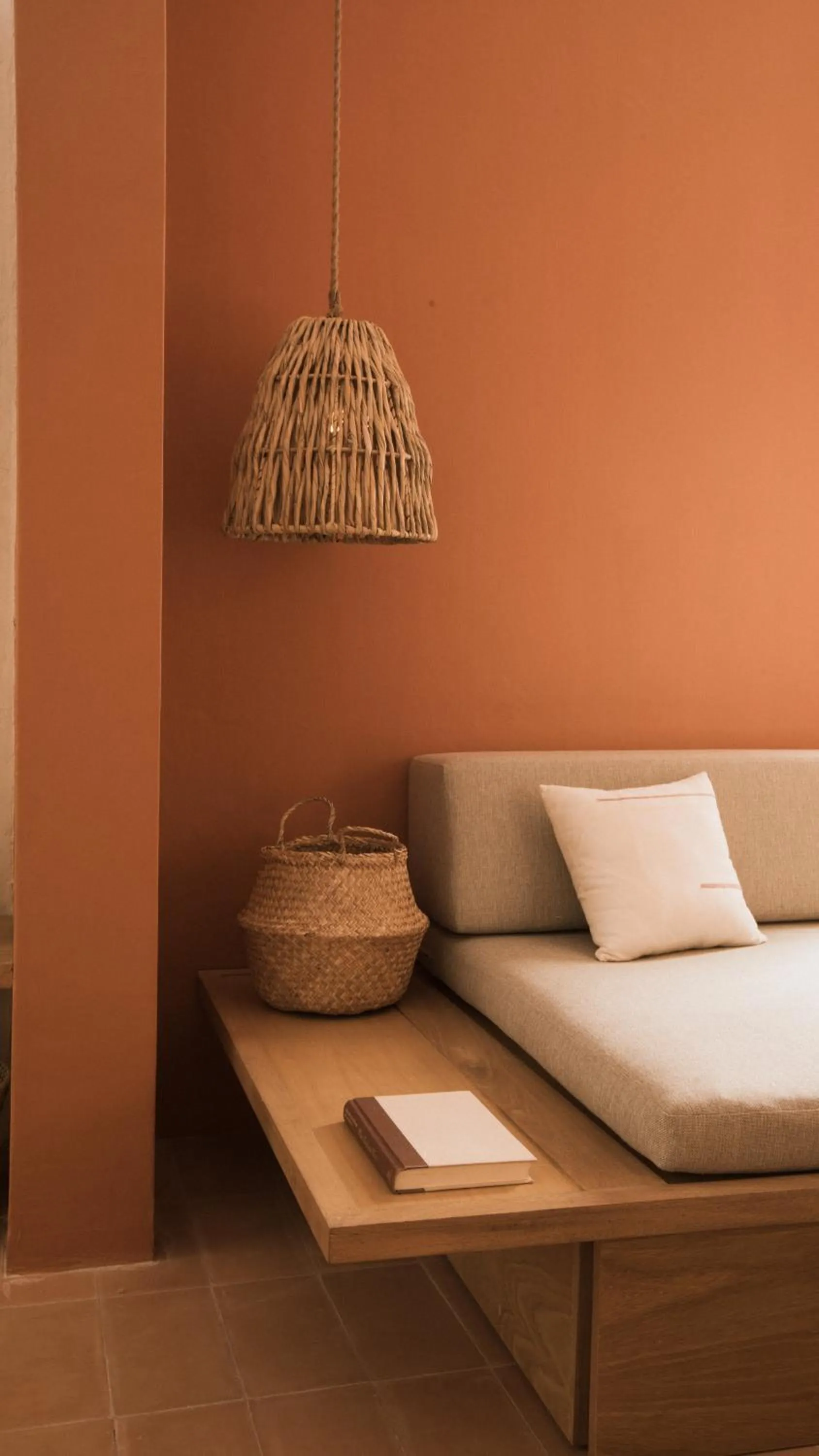 Seating area in Casa Montore by Barrio Mexico