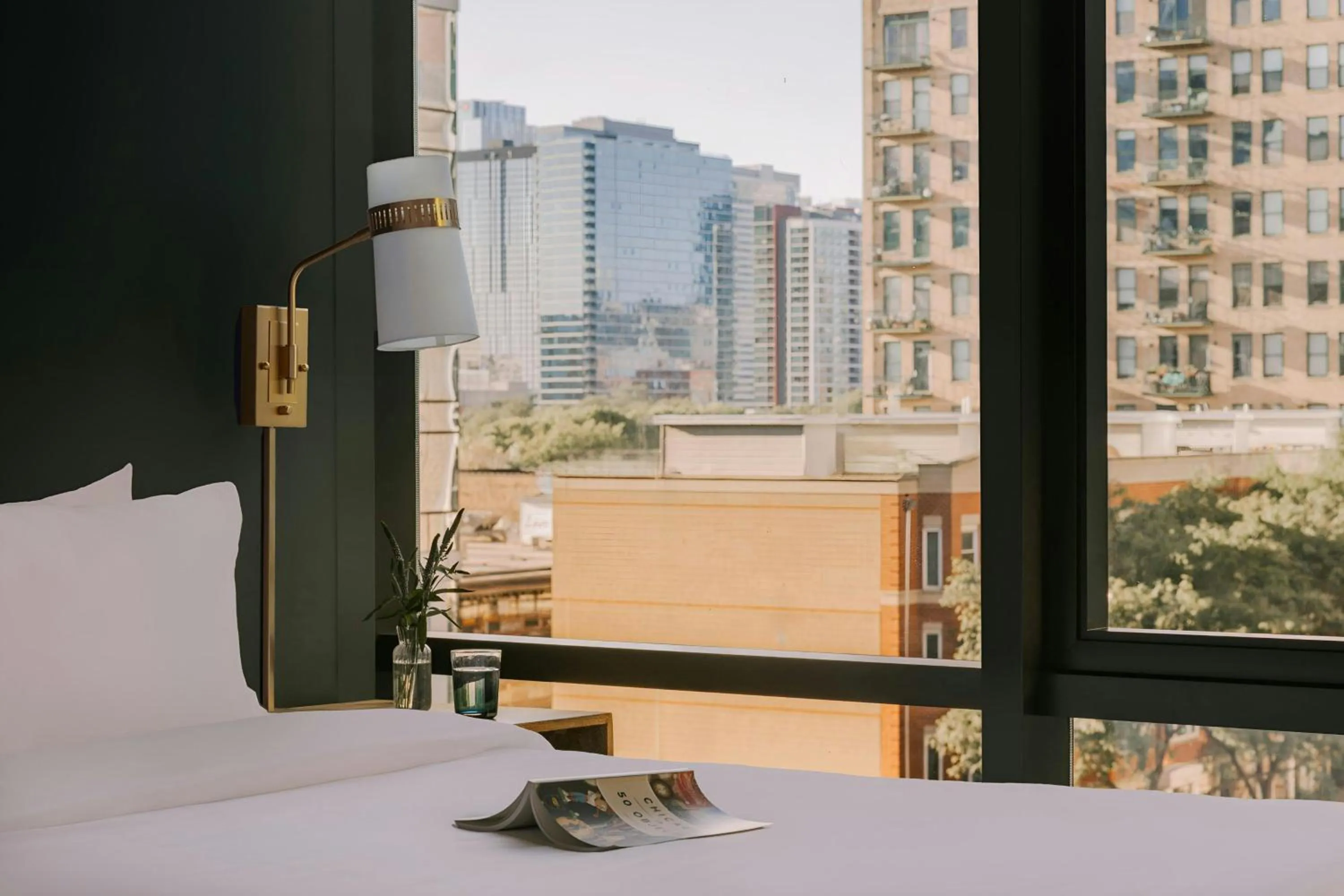 Bedroom, Bed in Sonder by Marriott Bonvoy South Wabash Apartments South Loop