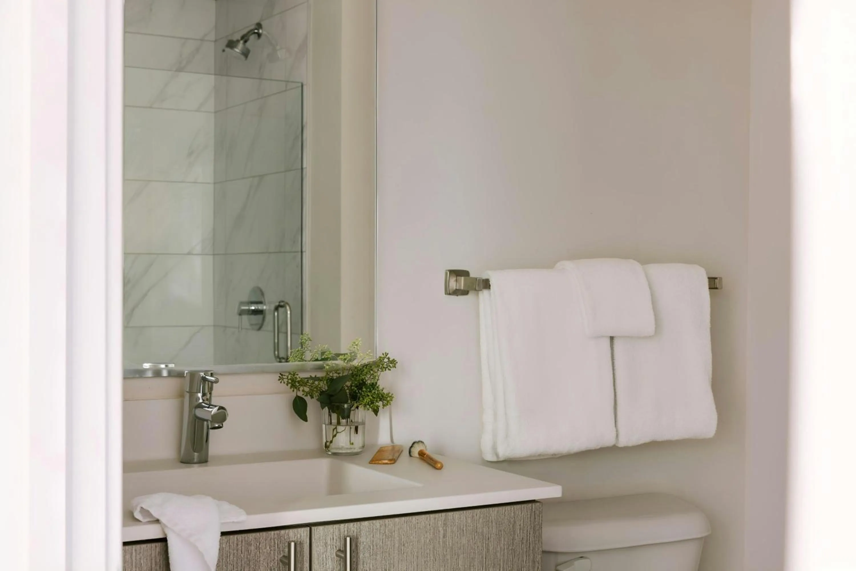 Bathroom in Sonder by Marriott Bonvoy South Wabash Apartments South Loop