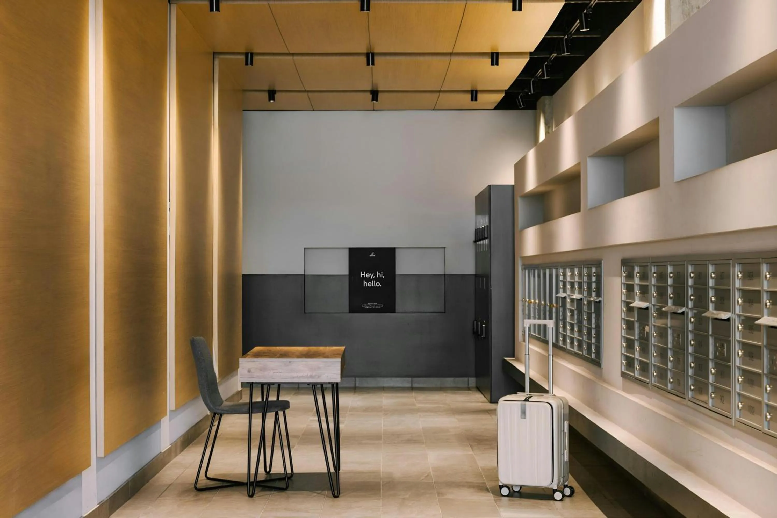 Lobby or reception in Sonder by Marriott Bonvoy South Wabash Apartments South Loop