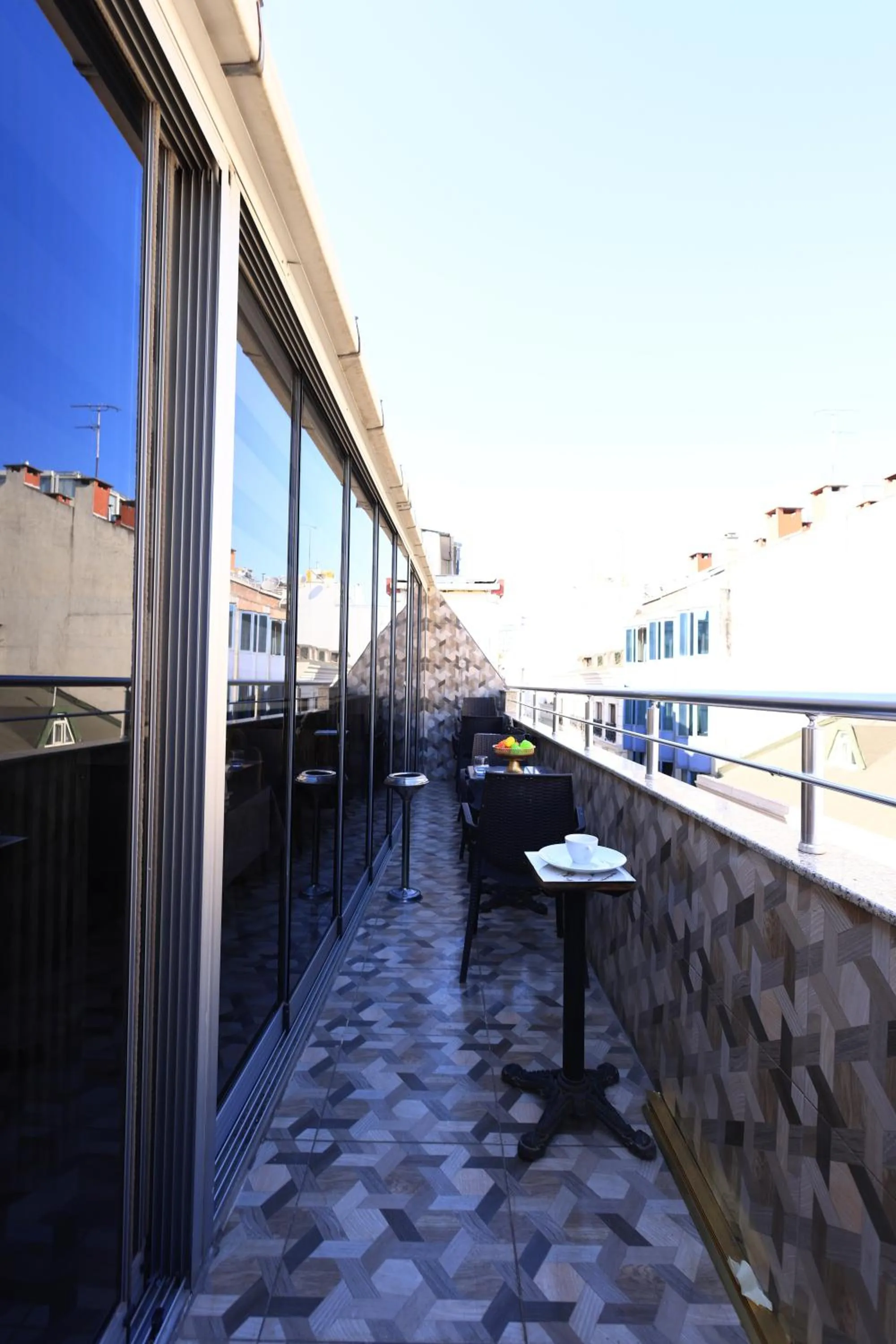 Balcony/Terrace in HamzaBey Hotel