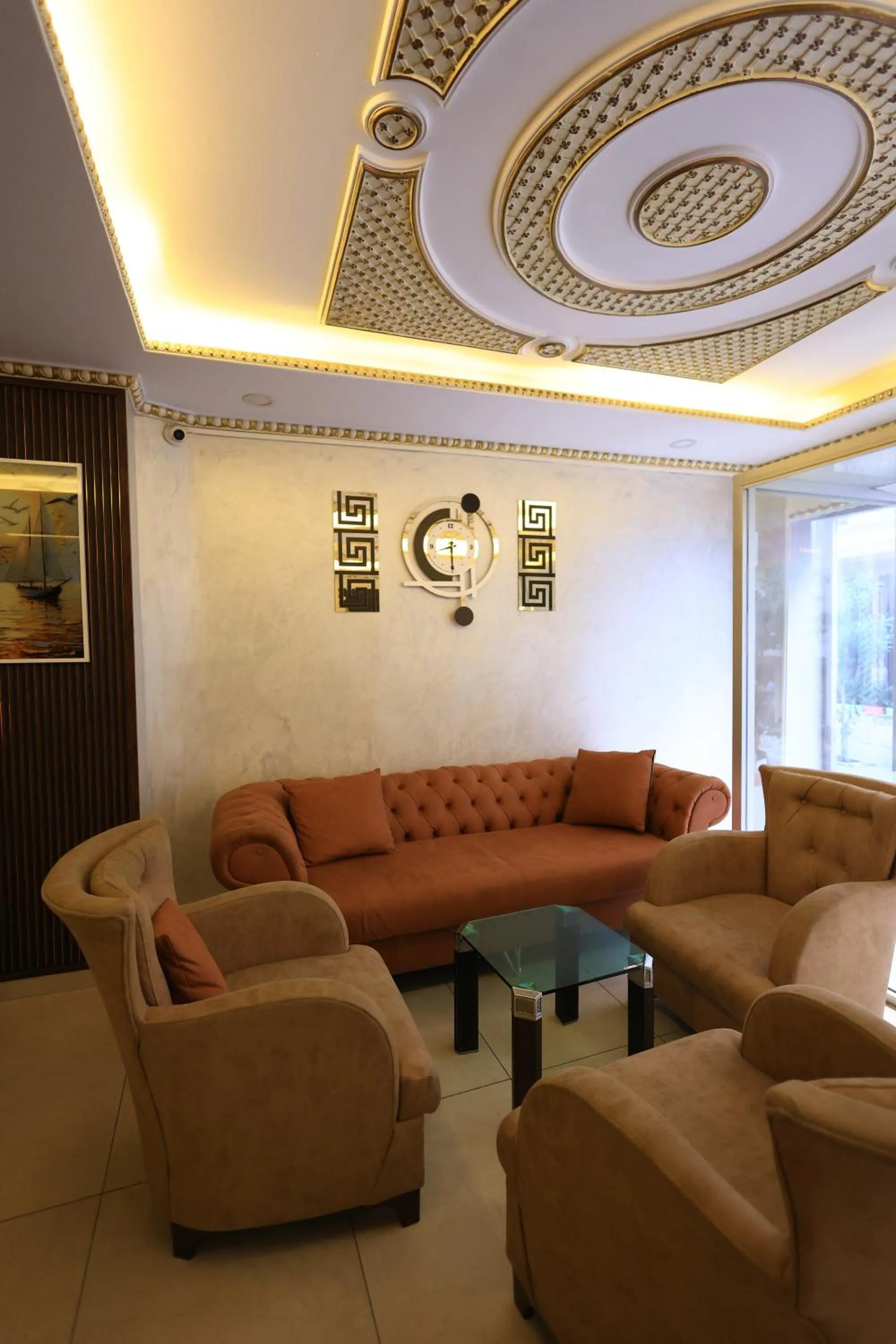 Lobby or reception in HamzaBey Hotel