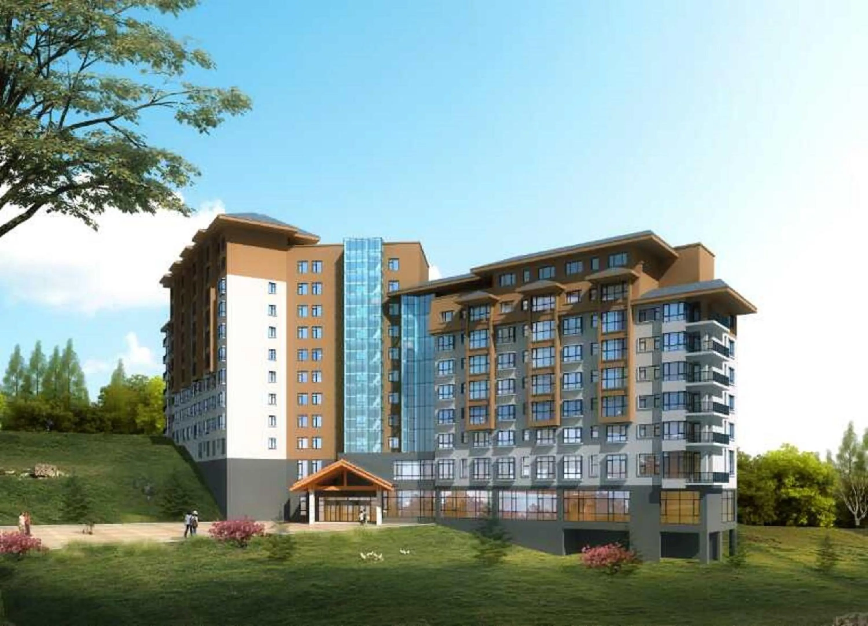 Property building in Holiday Inn Jilin Beidahu by IHG