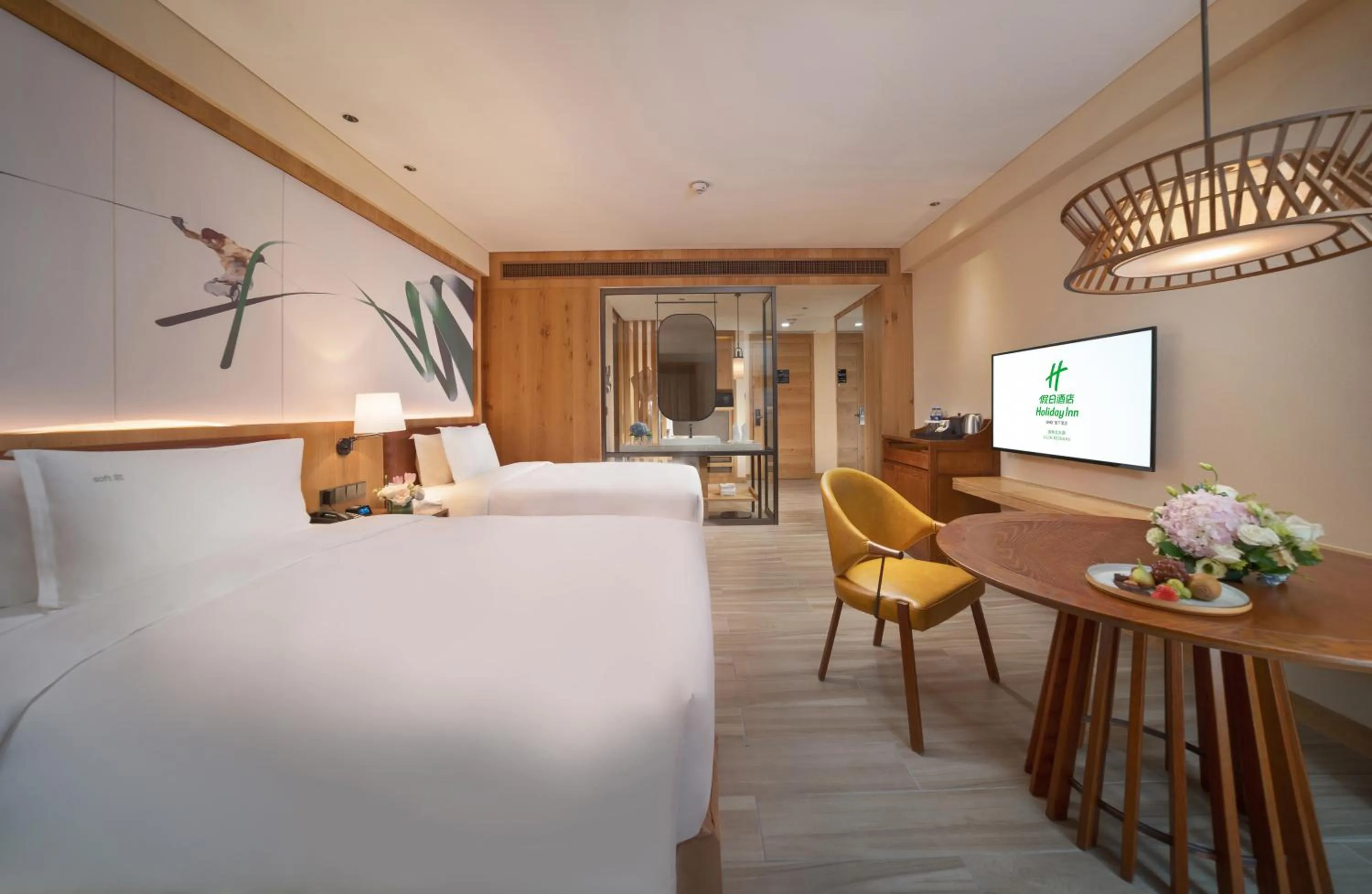 Bedroom, Bed in Holiday Inn Jilin Beidahu by IHG
