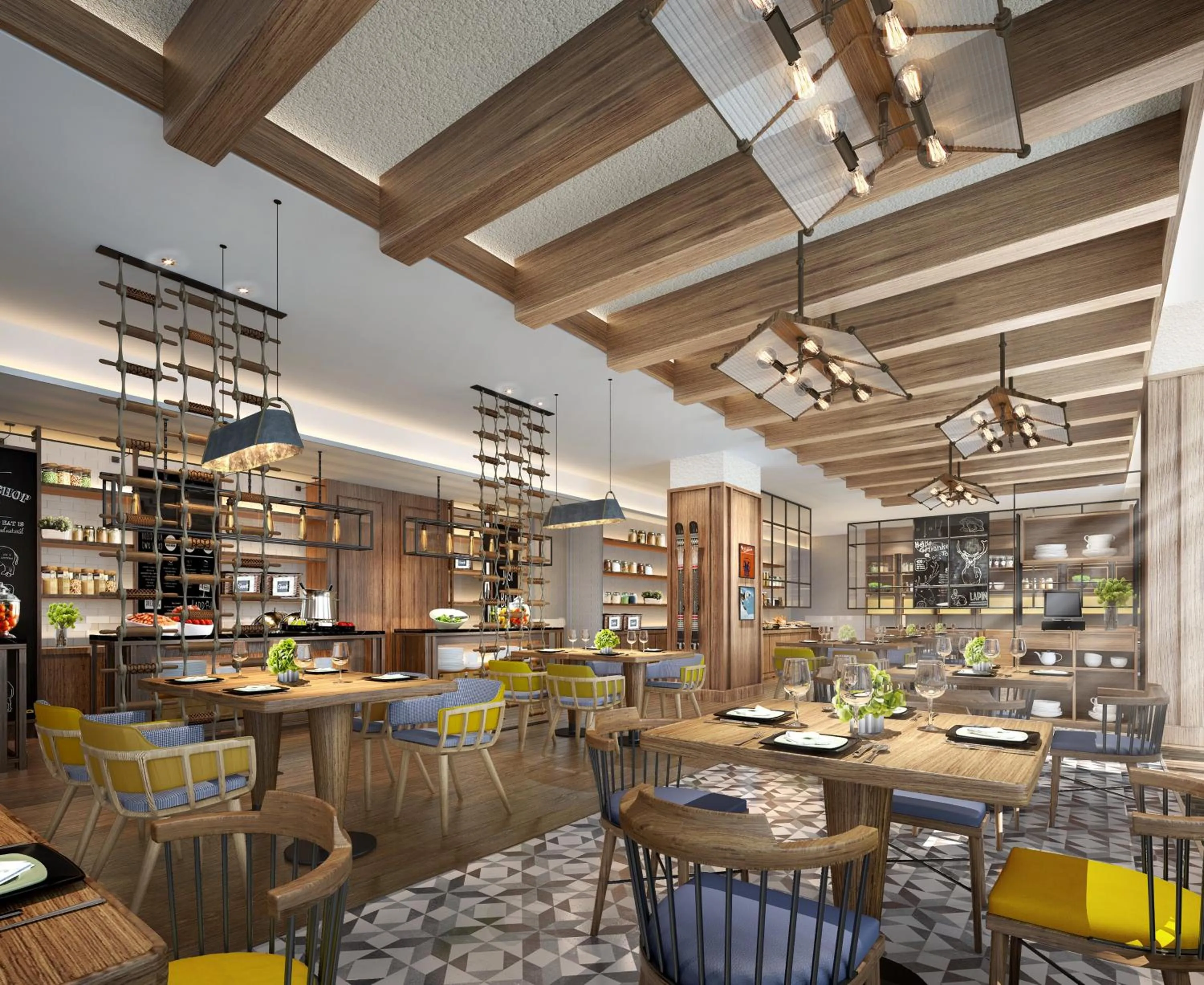 Restaurant/places to eat in Holiday Inn Jilin Beidahu by IHG