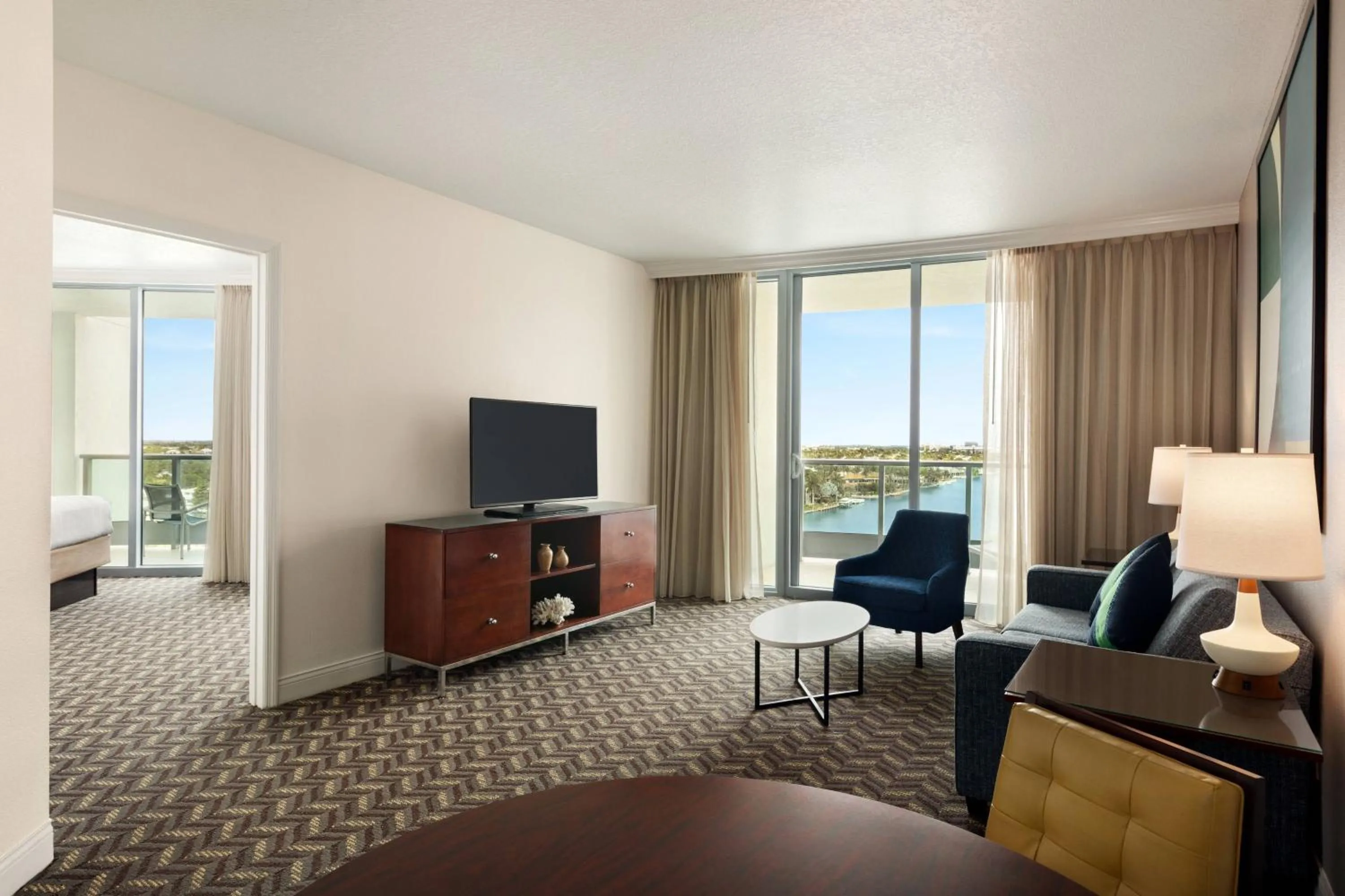 Living room in Residence Inn by Marriott Fort Lauderdale Intracoastal
